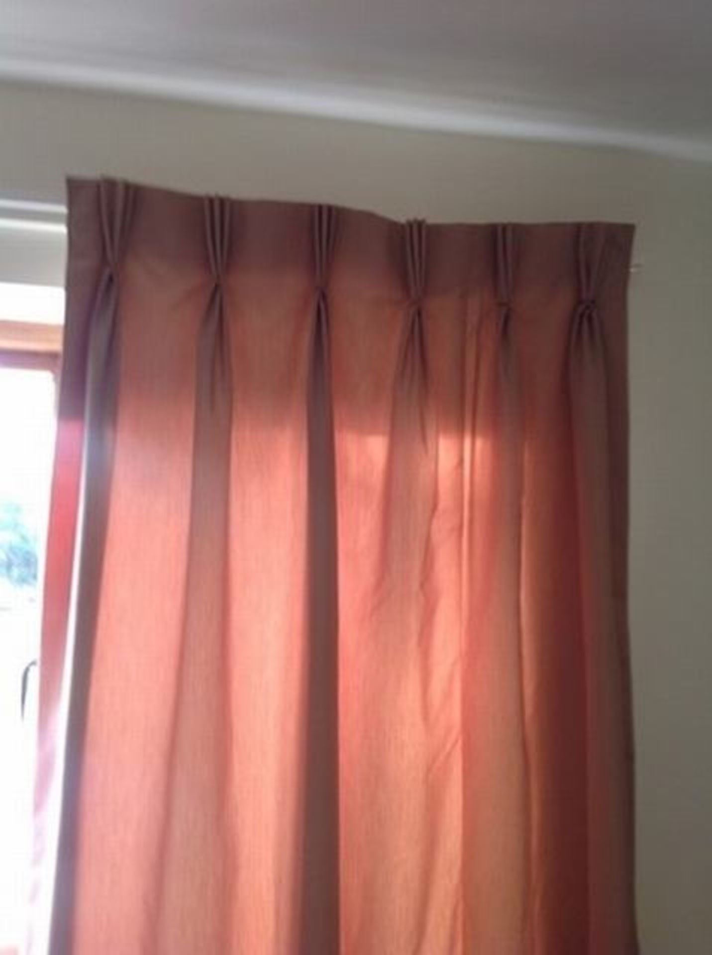 10 x pairs upholstered curtains various patterns