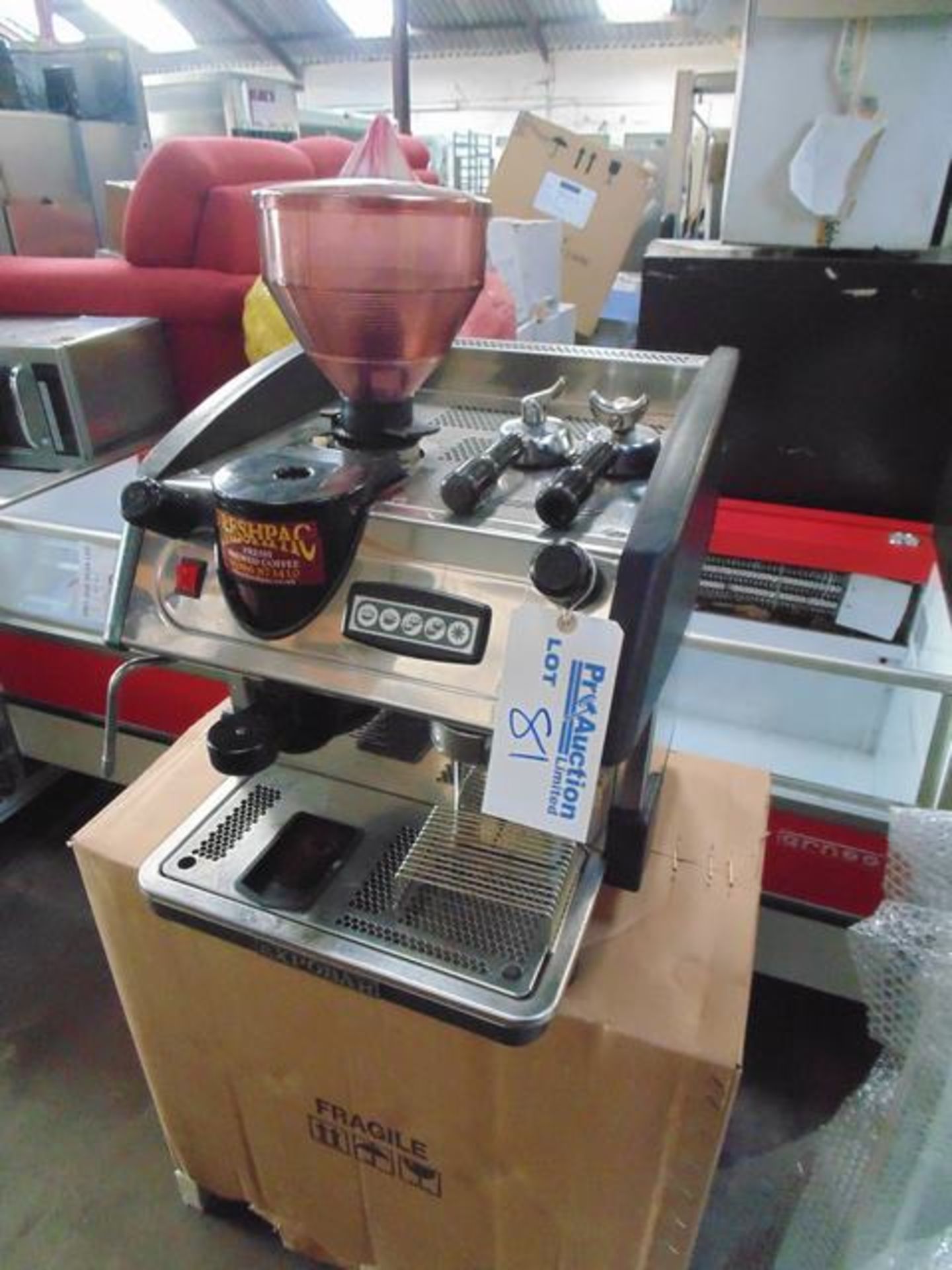 Expobar Elegance 2 group bean to cup coffee machine counter top