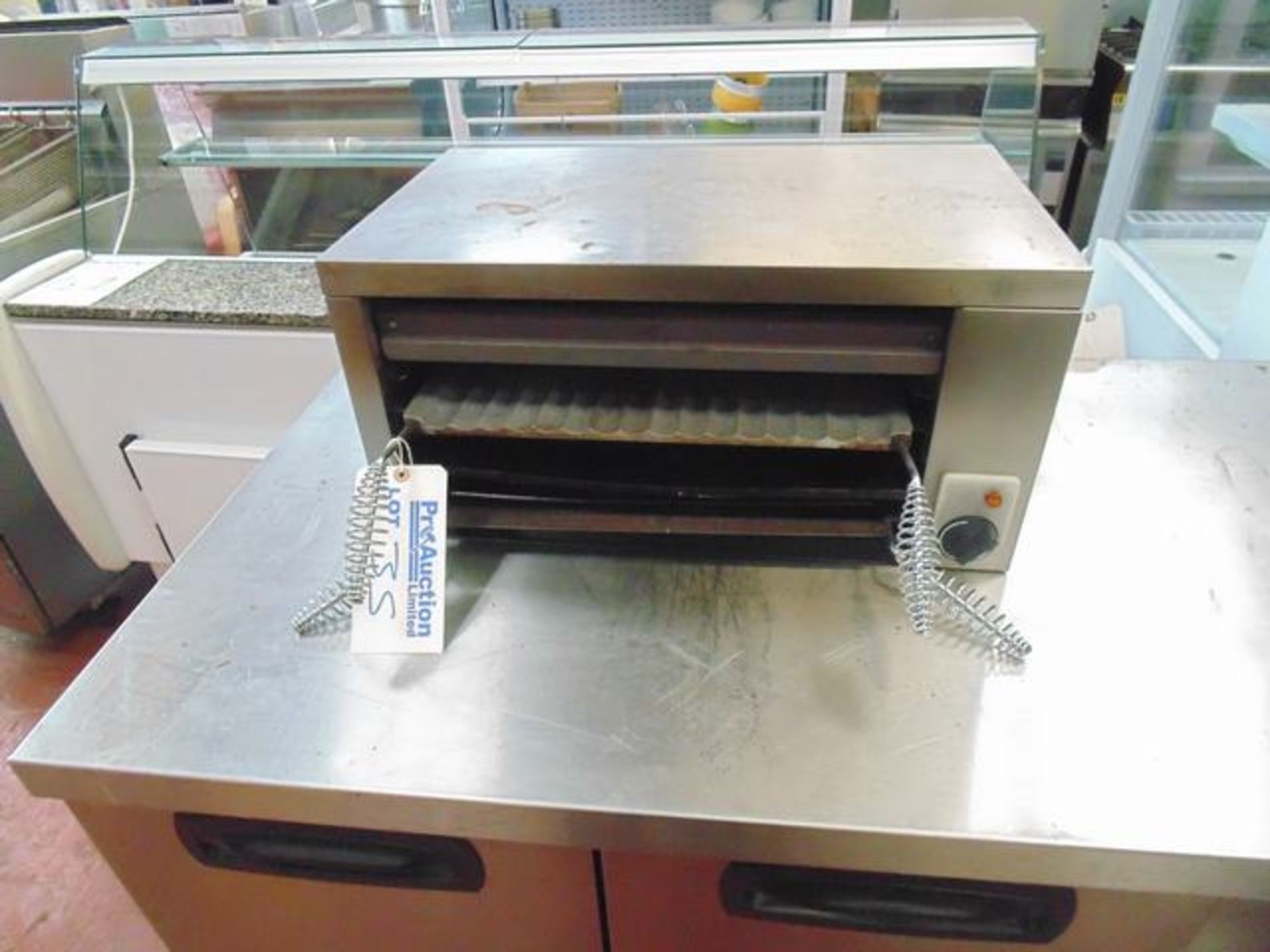 Lincat GR3 Silverlink 600 Salamander electric grill output 50 burgers/hr 180 steaks/hr power type