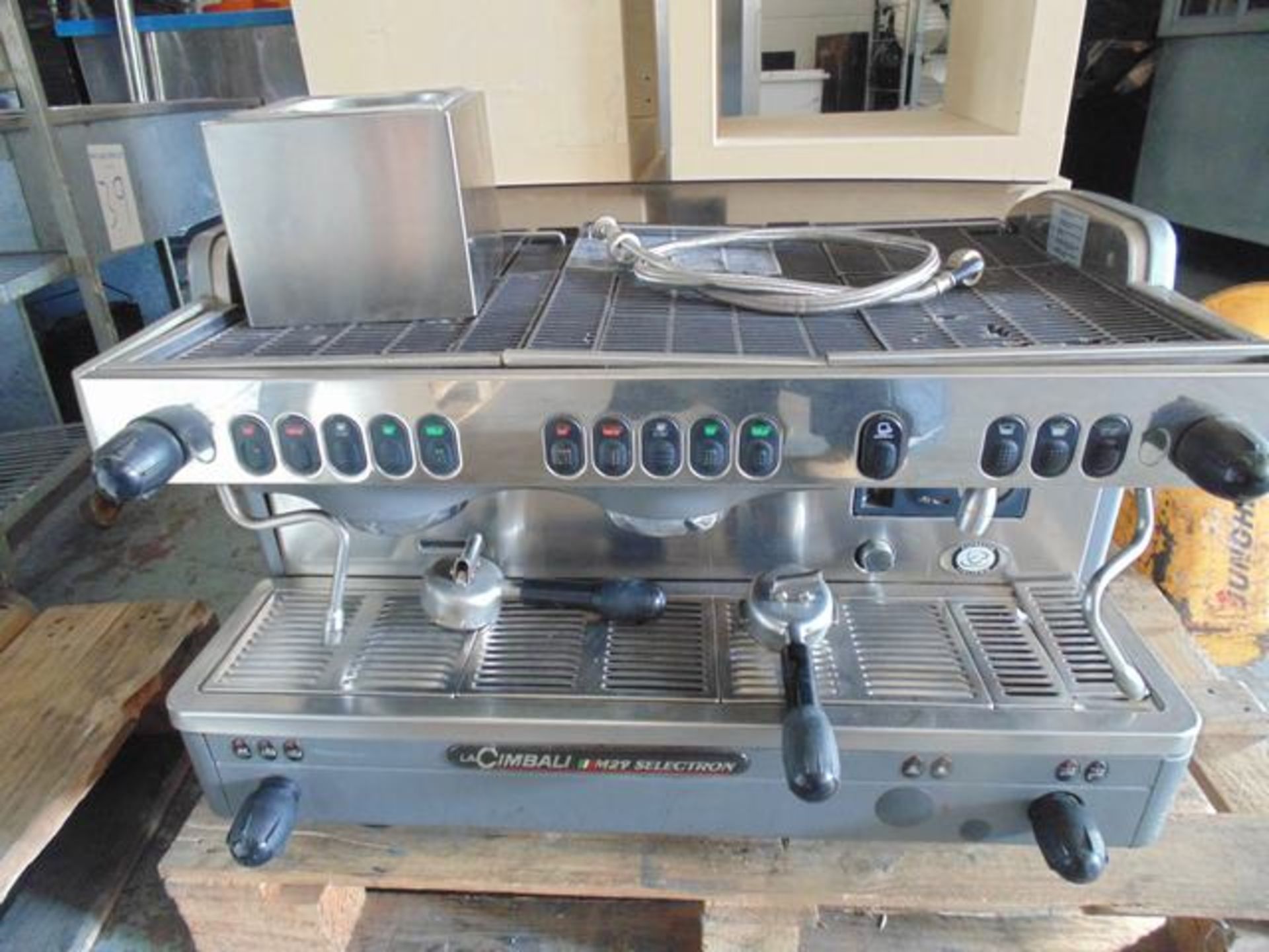 LA Cimbali model M29 selectron 2 head coffee machine