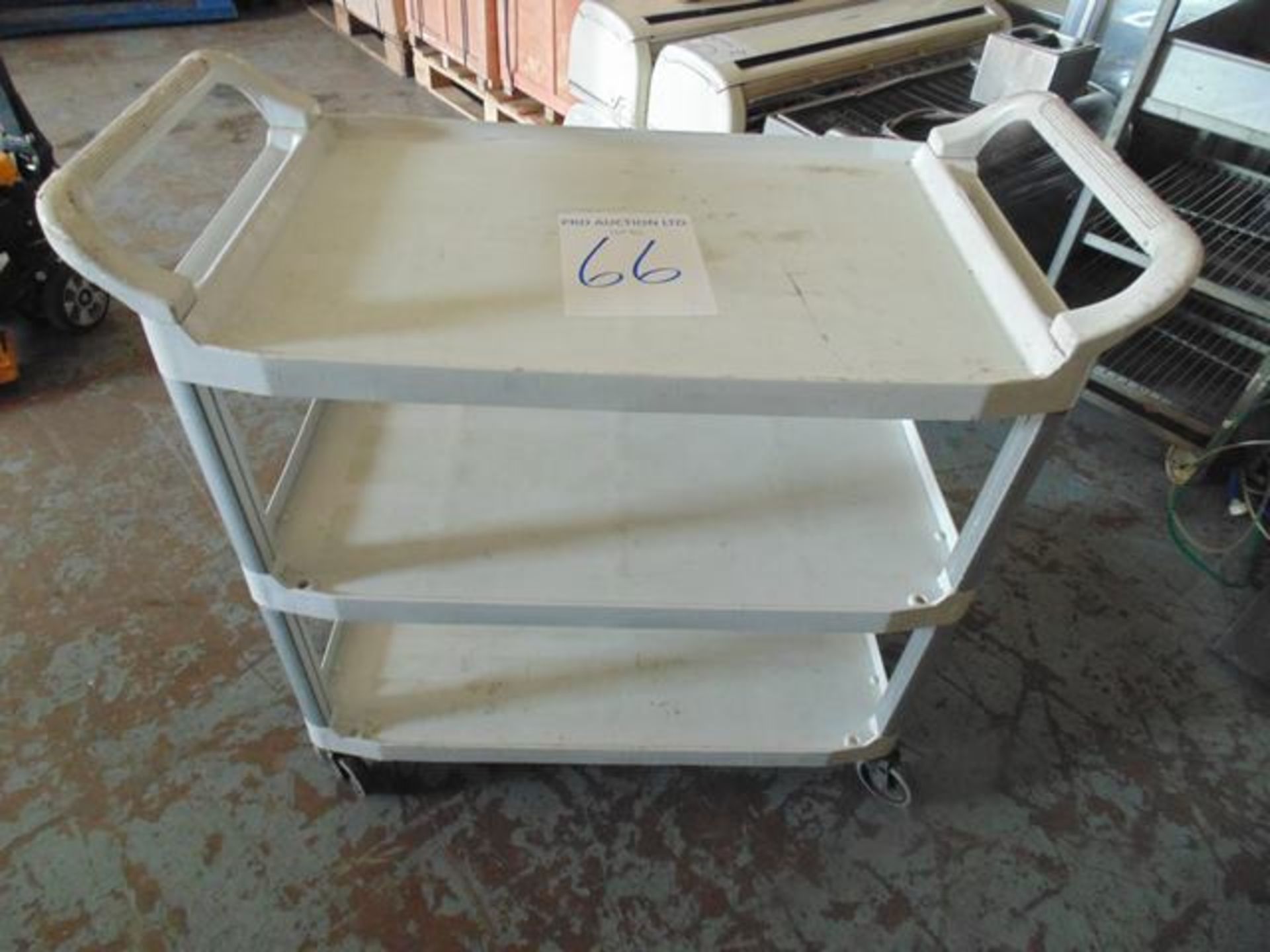 3 Shelf Mobile trolley  1030mm x 490mm x960mm