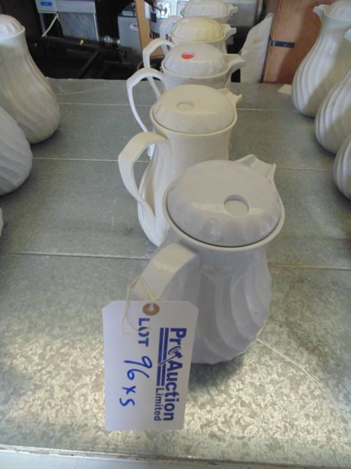 5 x white milk jugs