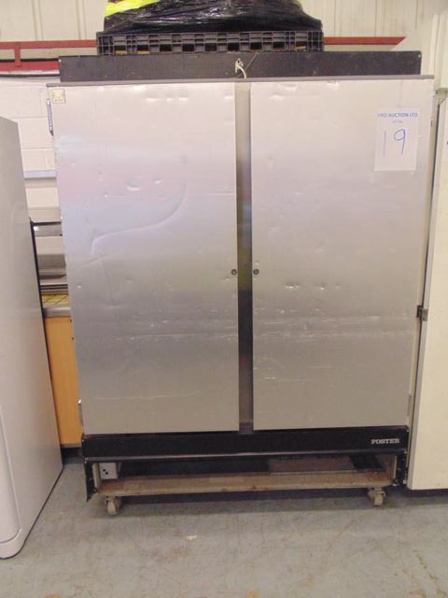 Foster CSH1125 ADU/C double door freezer stainless steel (s/n E200609) suitable for spares or