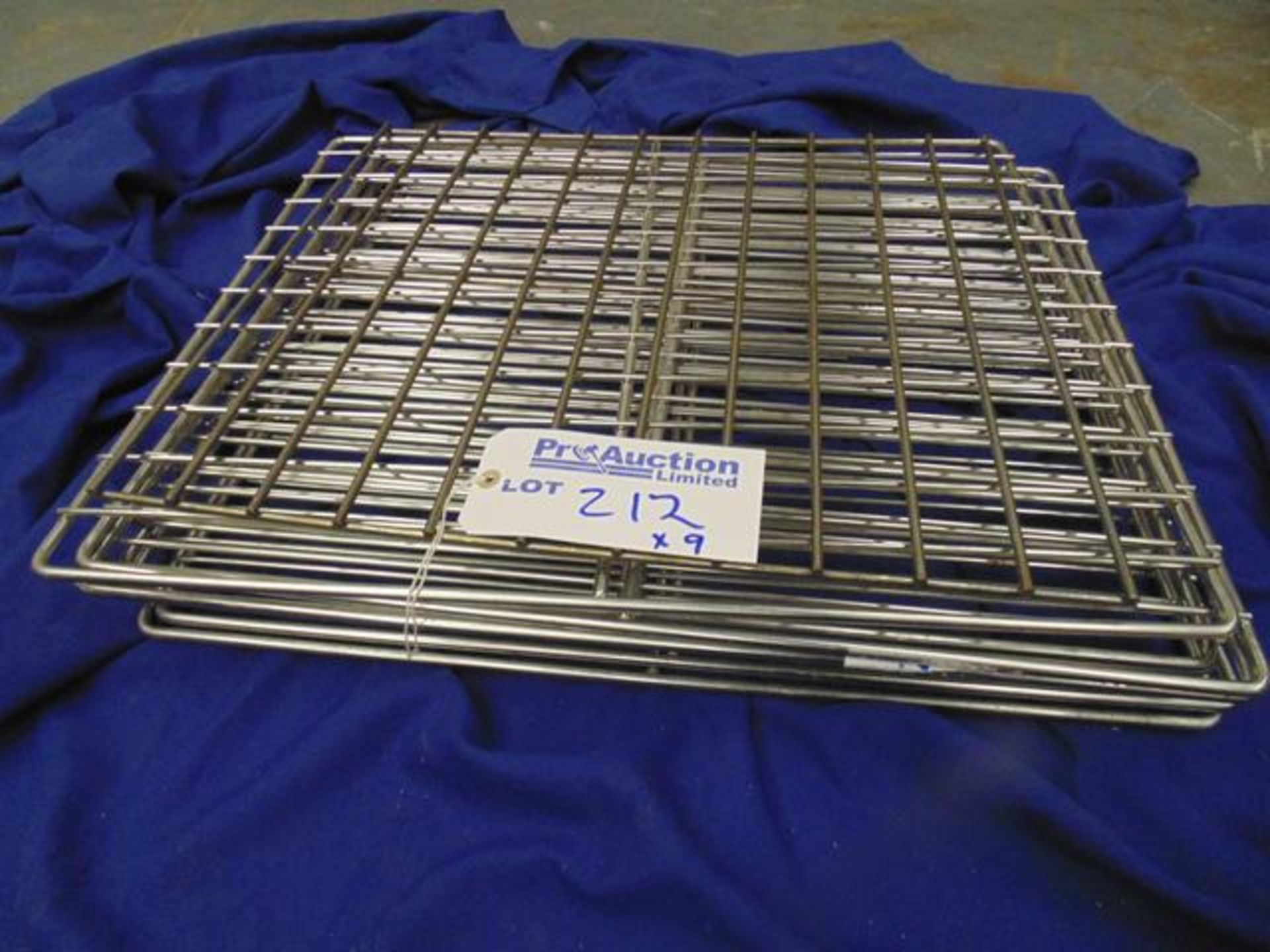 9 x oven shelf's 630mm x 530mm