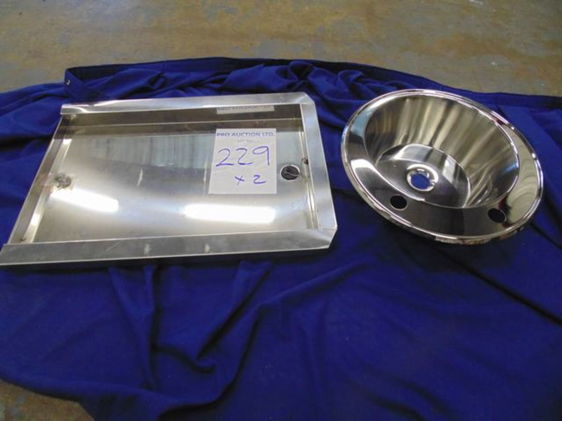 Stainless Steel hand sink and drainer