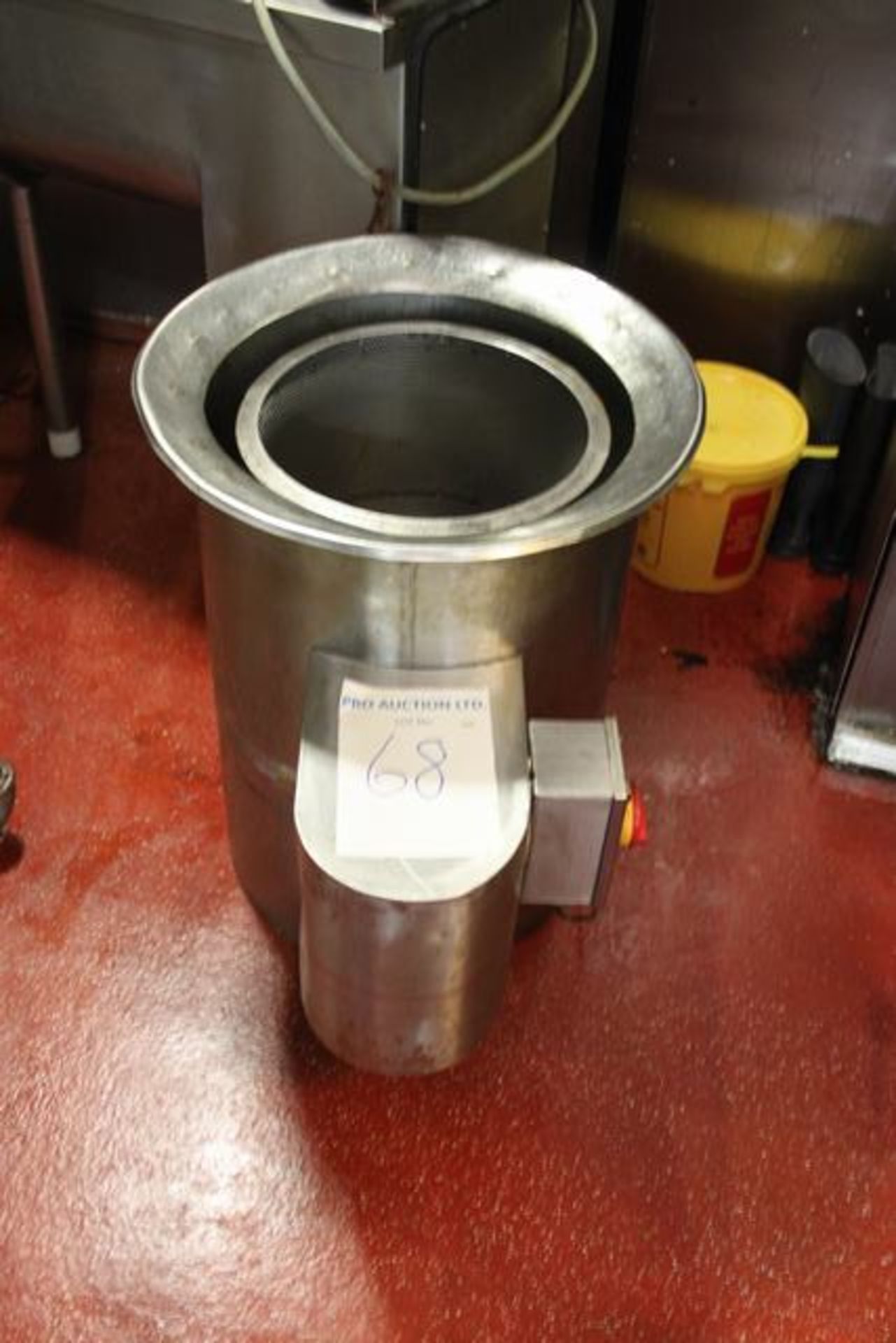 Stainless steel centrifuge/spinner 600mm diameter floor mounted 10 litre  Lift out charge  10 - Image 2 of 2