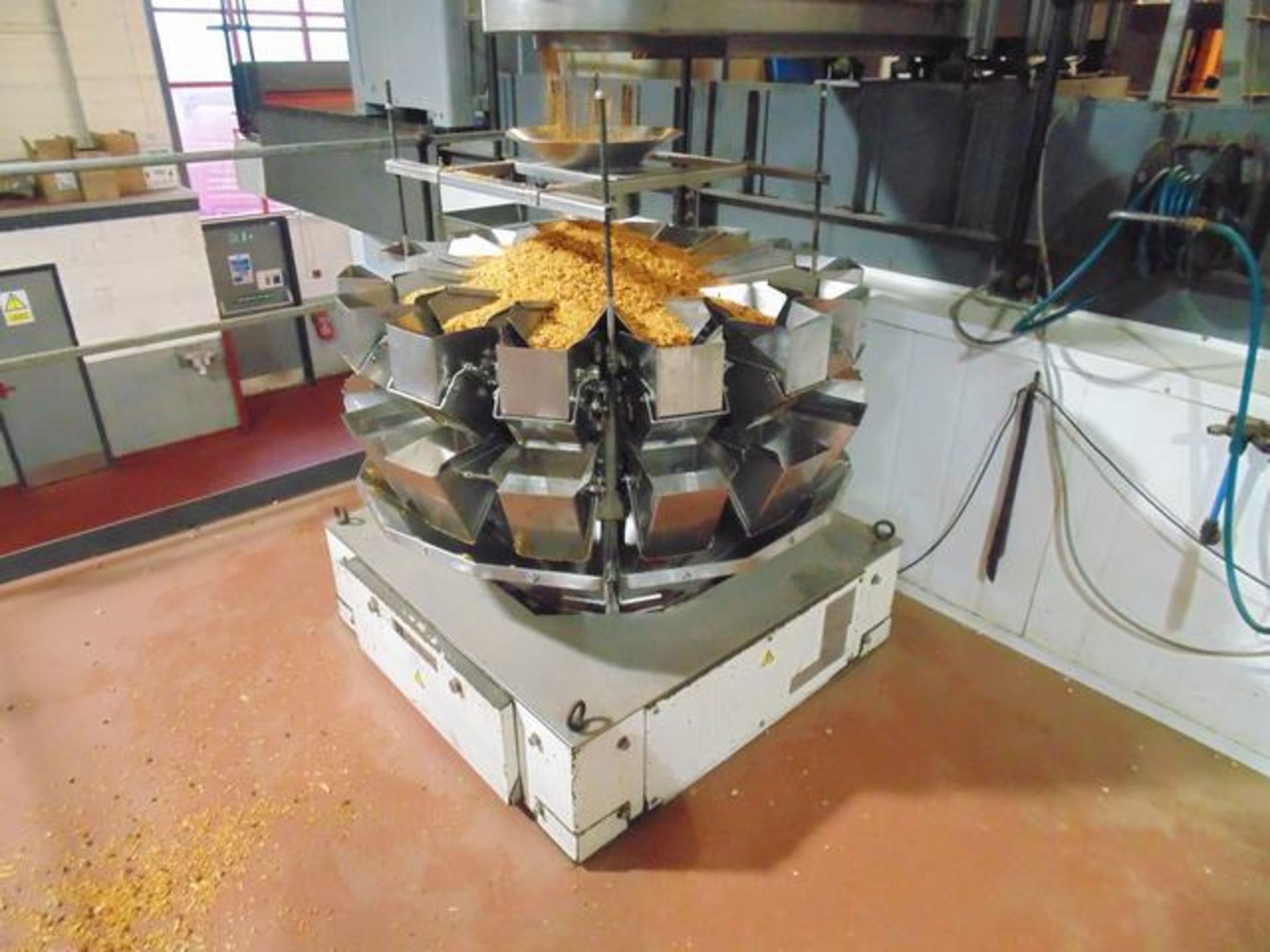 Ishida CCW-EZ-210/30  20 Pan Multihead Weigher Used On Snack Food Product Range 5g To 1000g  Yom