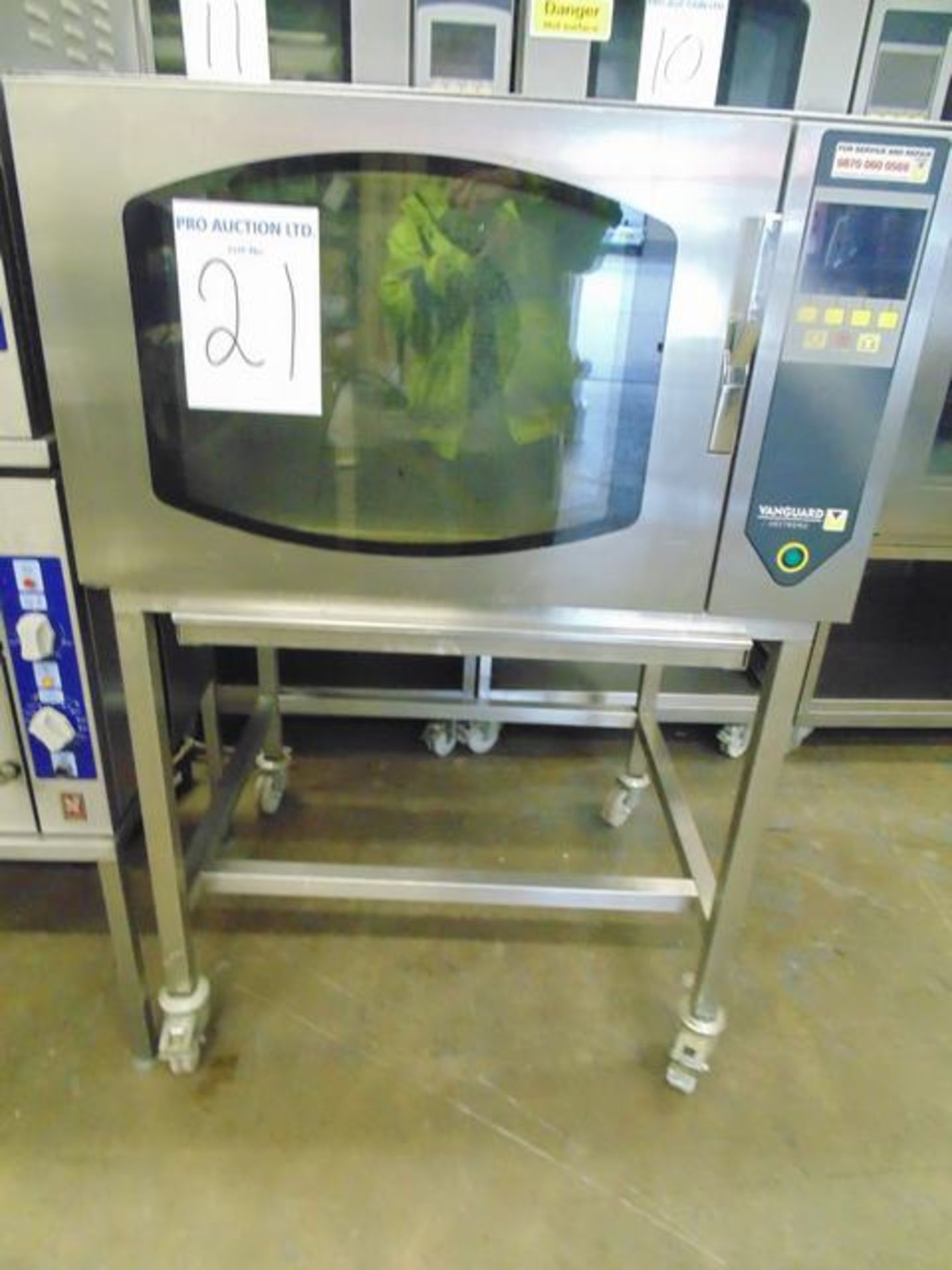 Vanguard Vectronic BX4 type FG158 bake off oven 3 phase