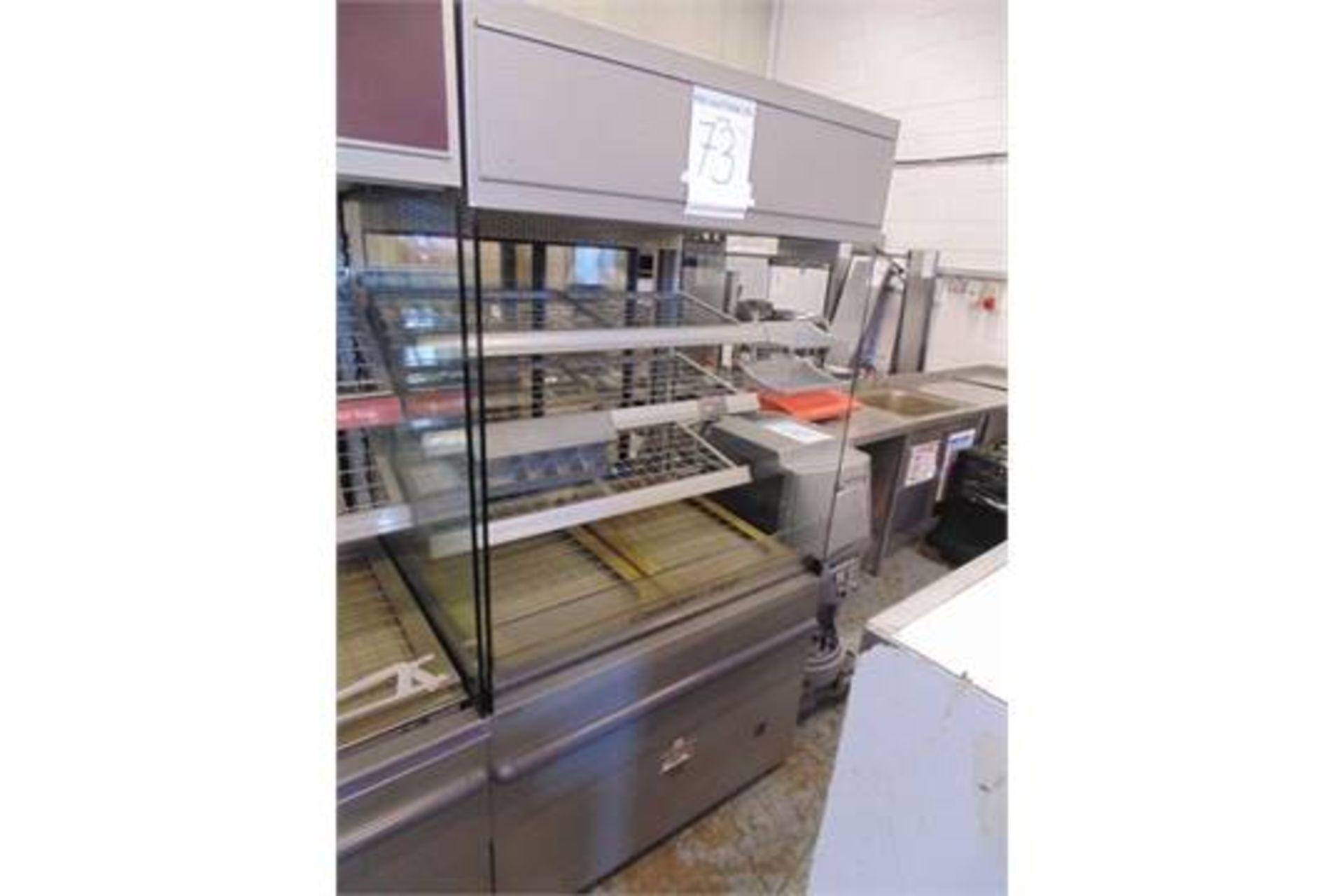 Enodis 900 self service chilled cabinet 900mm x 750mm x 1440mm - Image 2 of 2