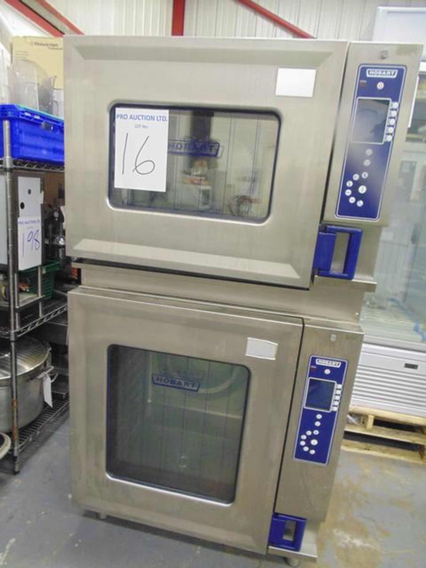 Hobart spilt 6 and 10 grid combi oven model CSDUC0612LAEKK/CSDUC1012LAEKK 3 phase