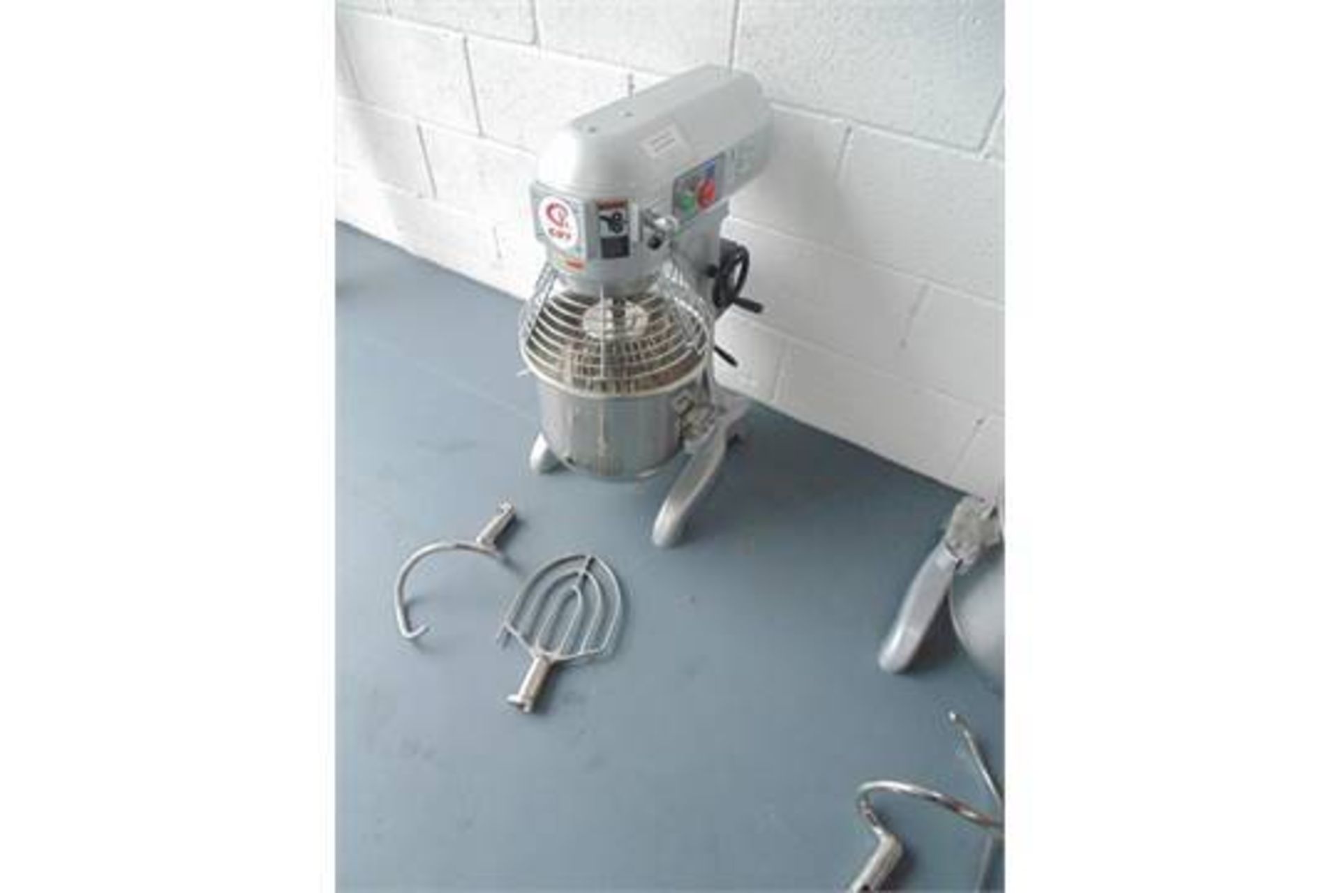 Planetary mixer model: B-20 3 speed 91/164/294 revolution per min fully guarded 20ltr model