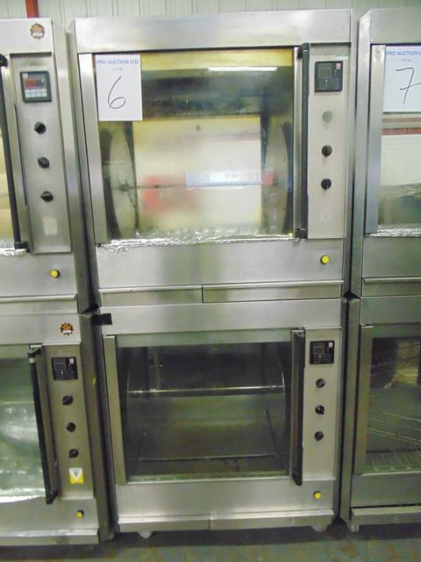 Vanguard double glass door rotisserie oven type RT214 SN S3584-13