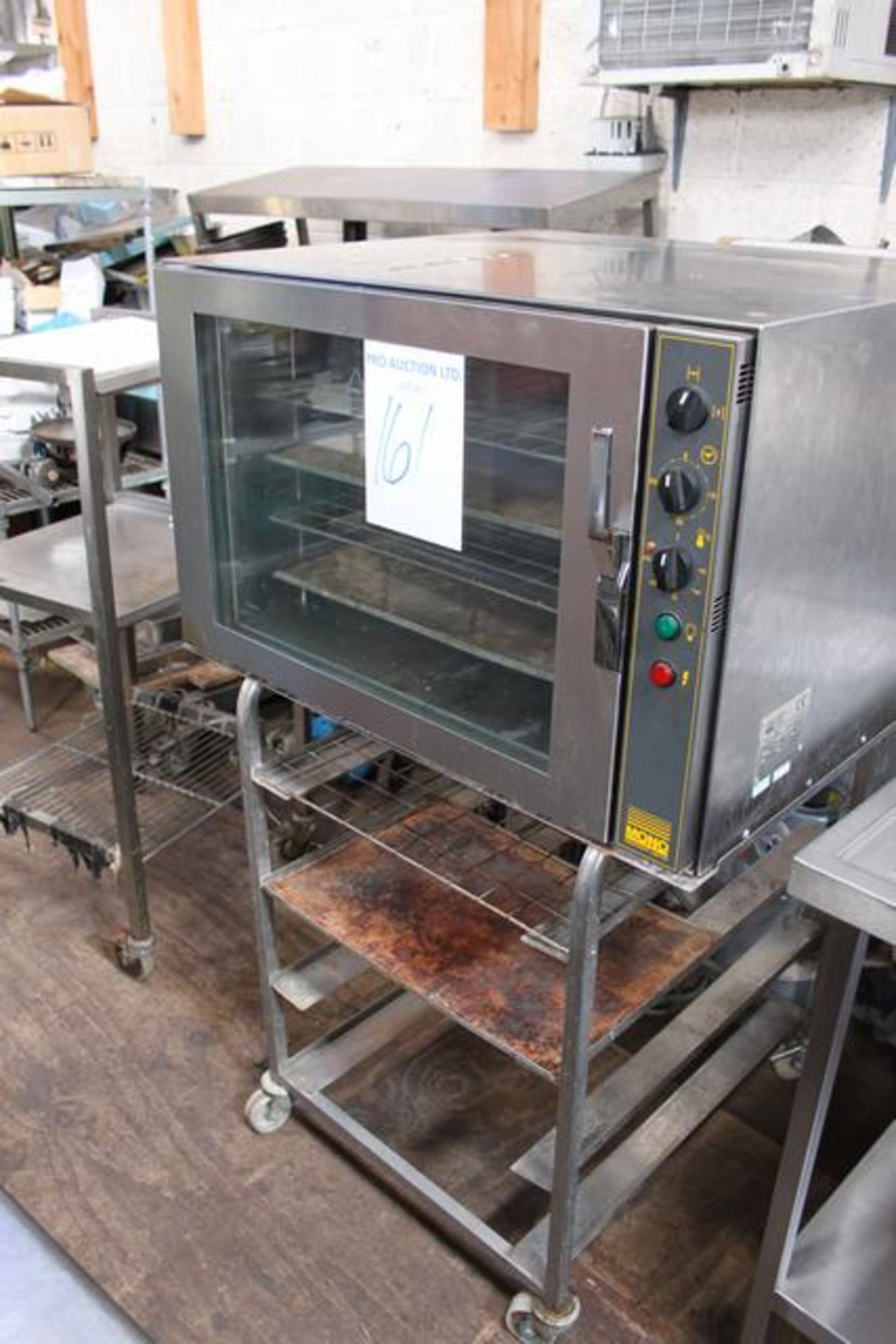 Mono model FG 154 bake off oven SN 089852241