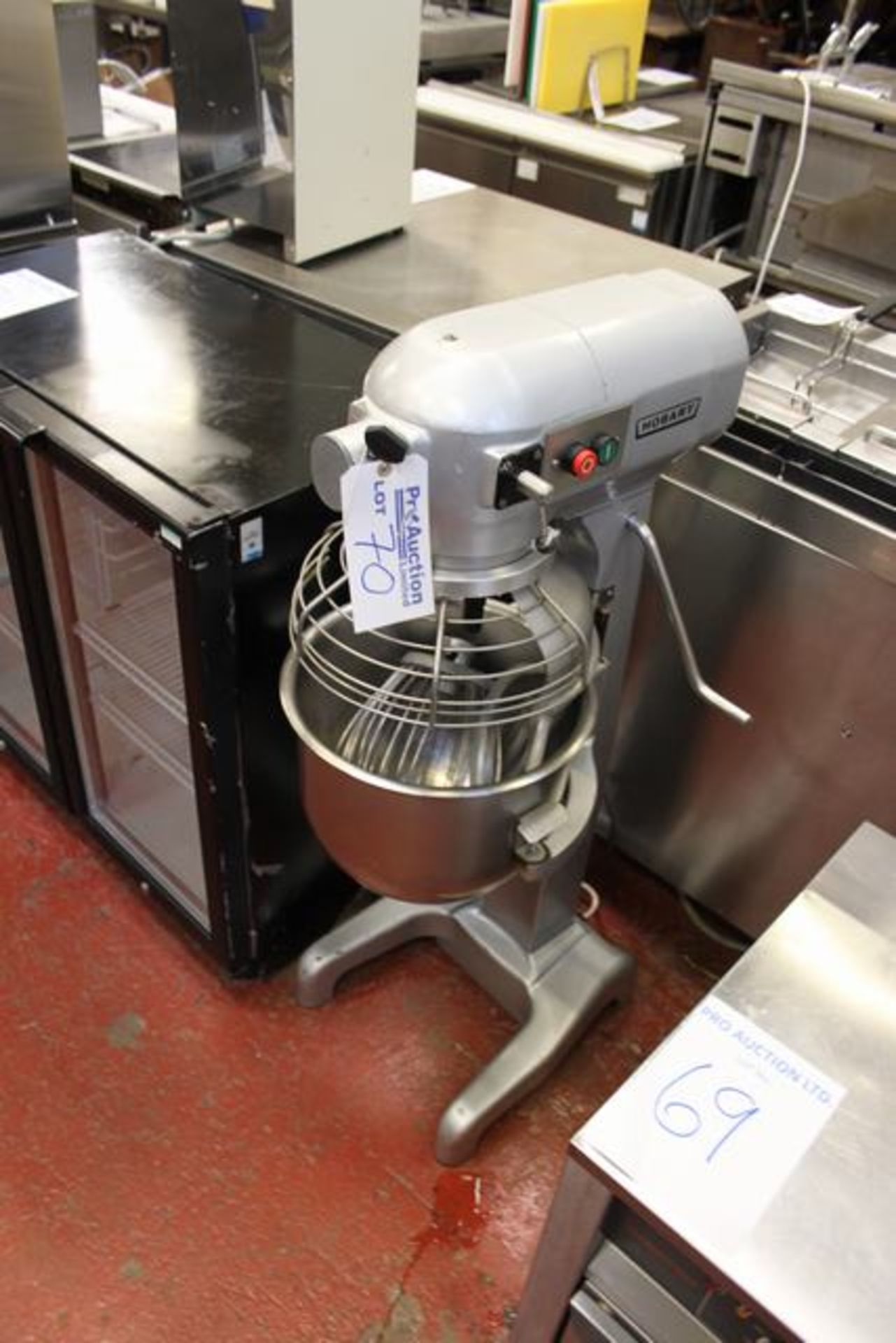 Hobart model A200 planetary mixer with bowl and tooling floor standing - Image 2 of 2