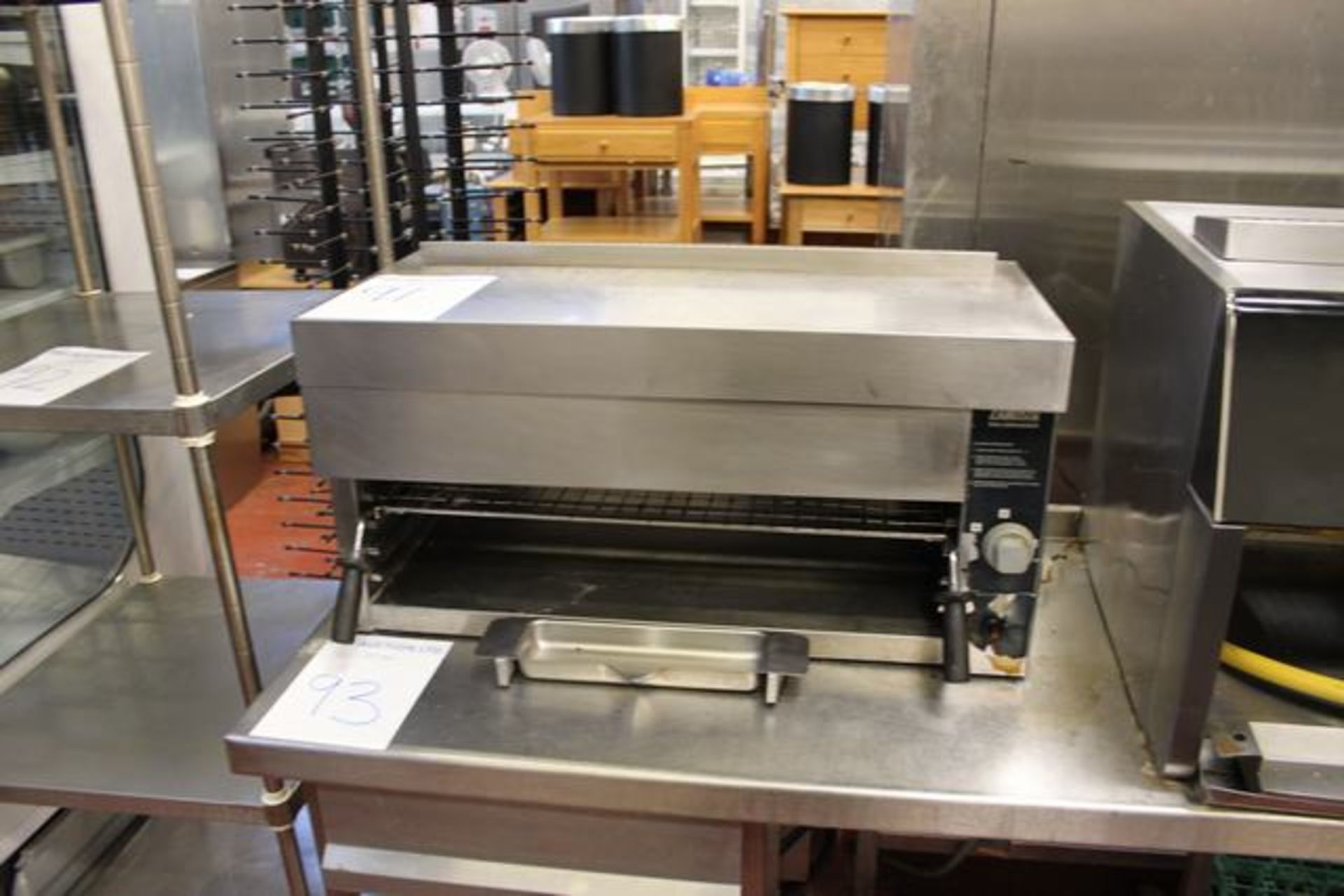 Zanussi Salamander grill Gas 800mm wide