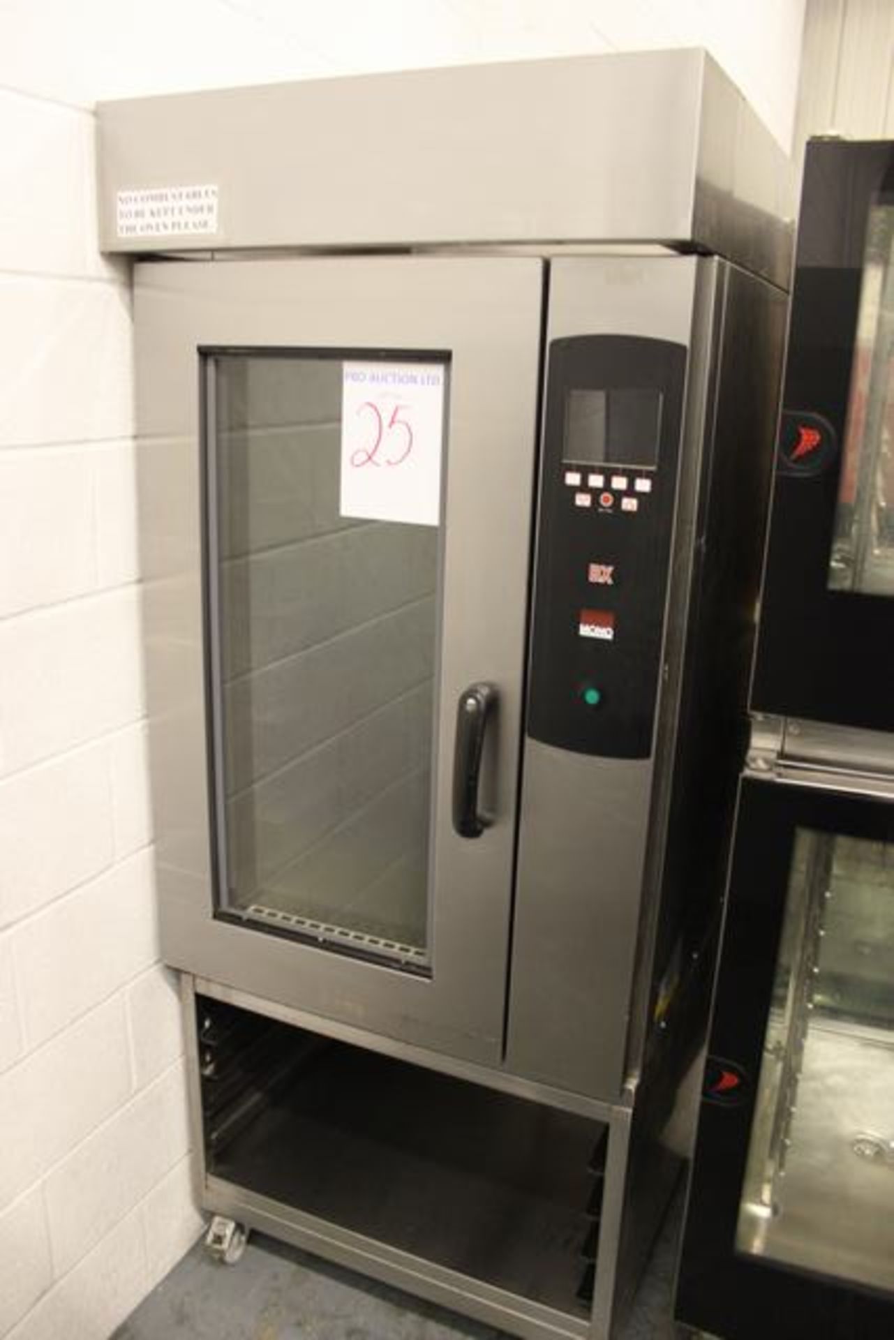 Mono BX type FG150 10 grid bake off oven takes 60 x 40 trays s/n 021997 3 phase - Image 2 of 3