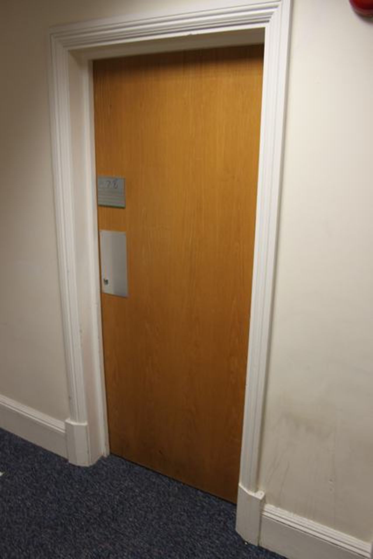 Fire rated door 840mm x 2020mm x 45mm >>Lift out charge  5