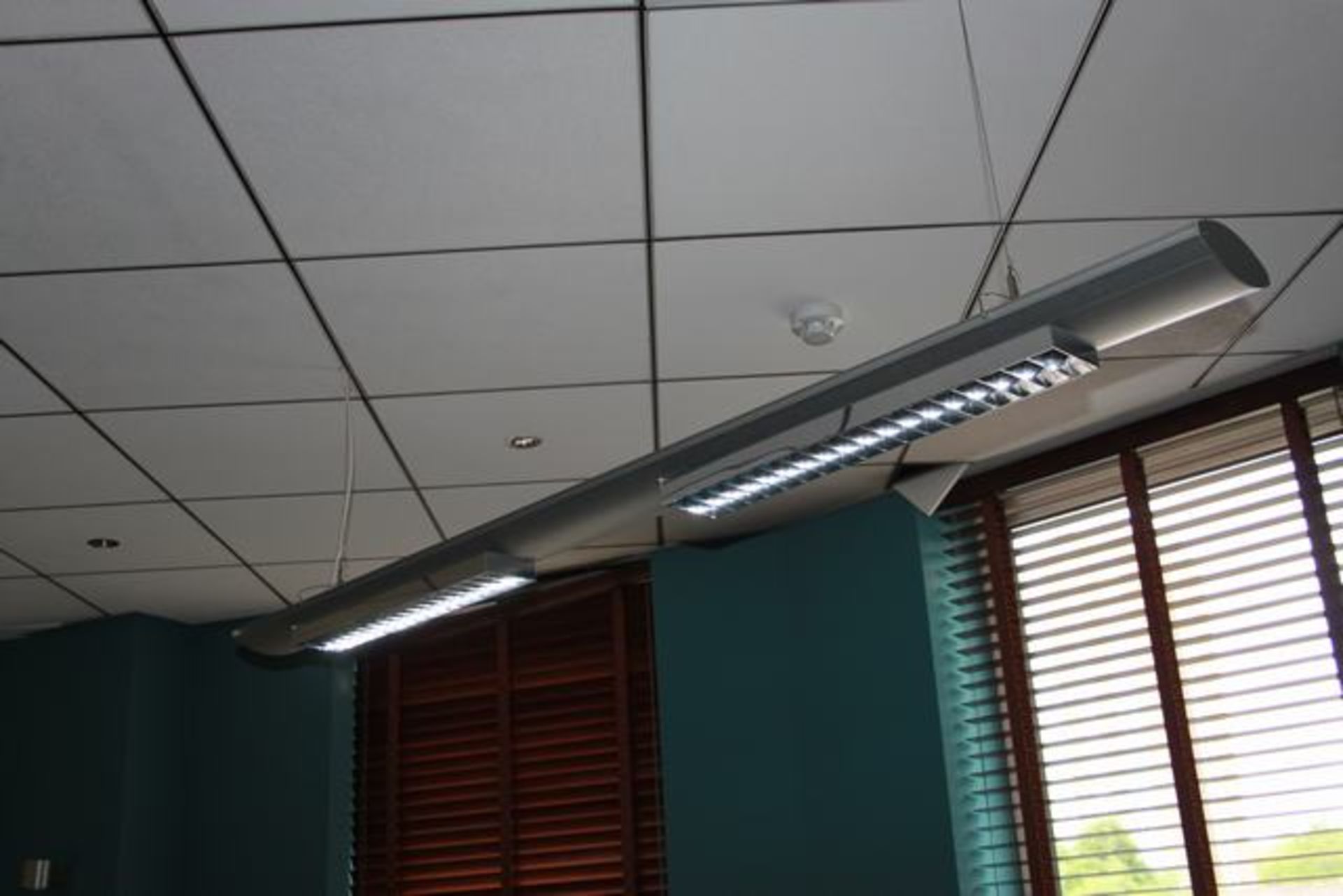 Suspended two light lighting feature 1800mm >>Lift out charge  5