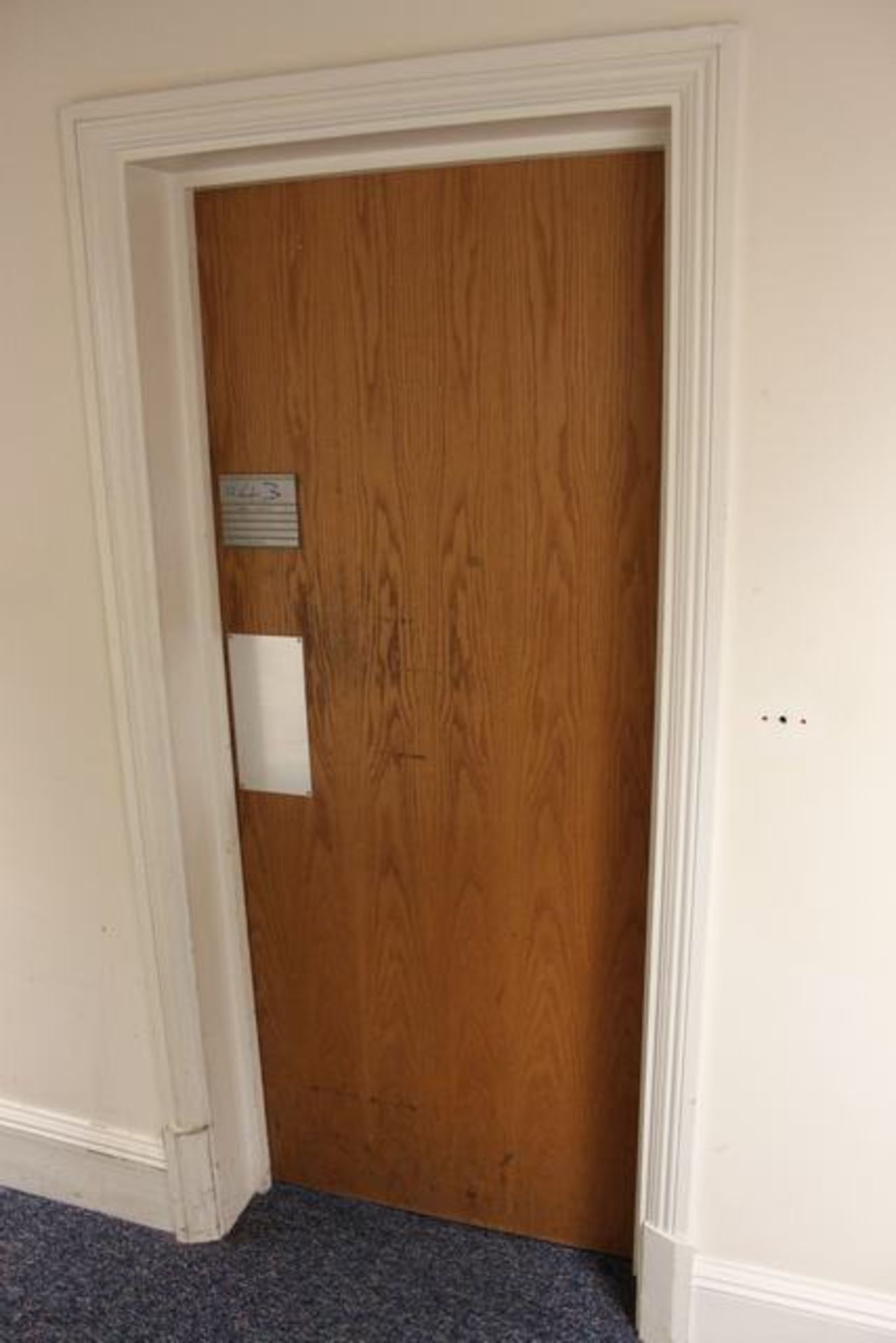 Fire rated door 840mm x 2040mm x 45mm >>Lift out charge  5