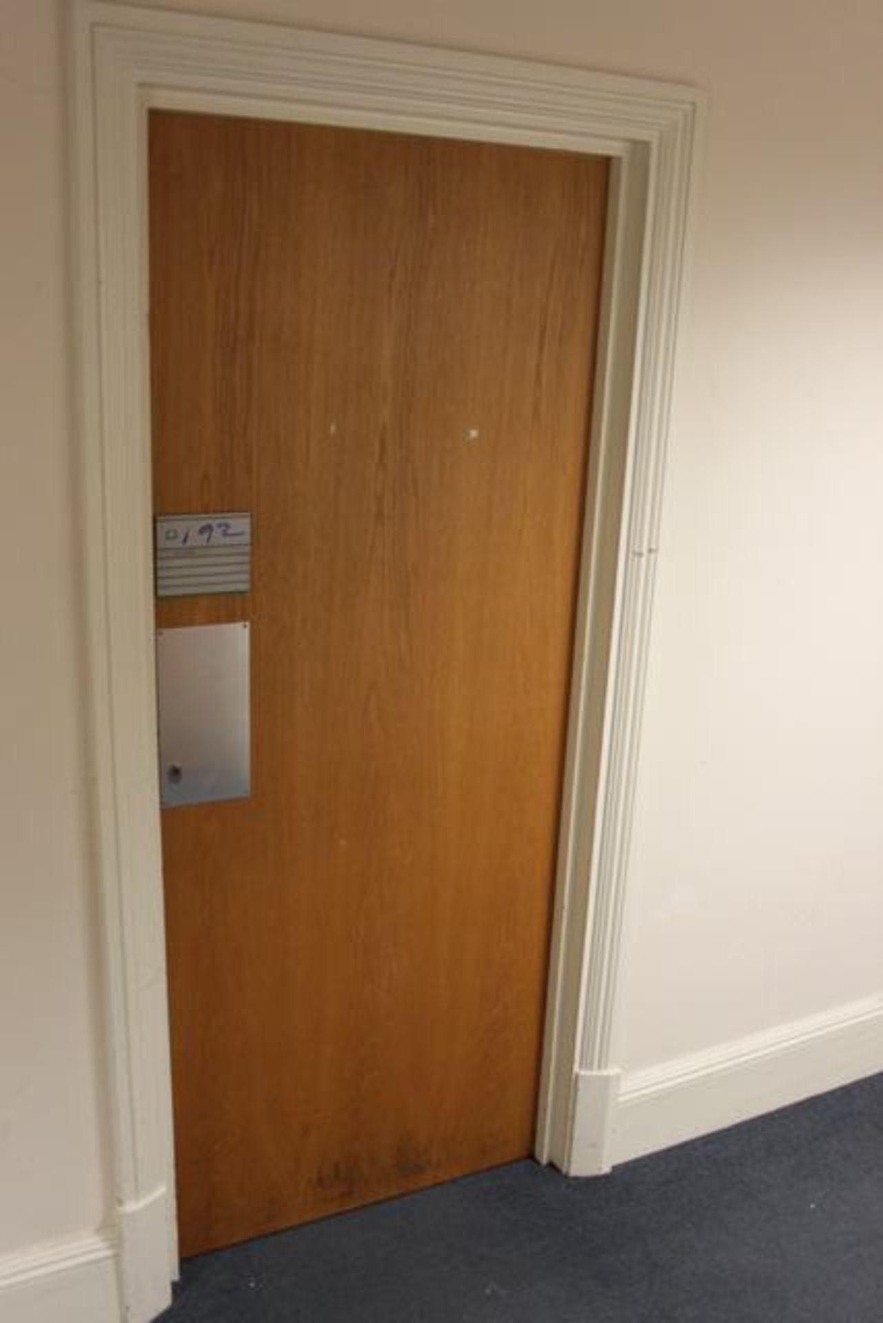 Fire rated door 840mm x 2040mm x 45 >>Lift out charge  5