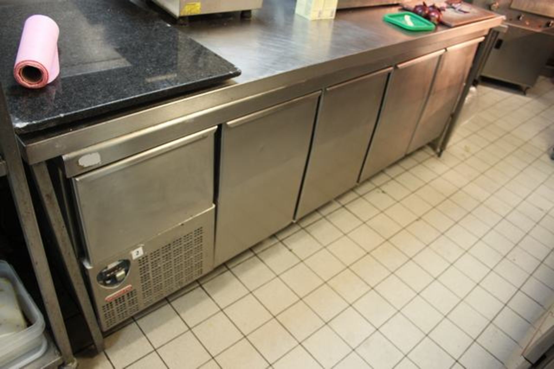 Angelo po 1 draw 4 door  bench chiller 2300mm long