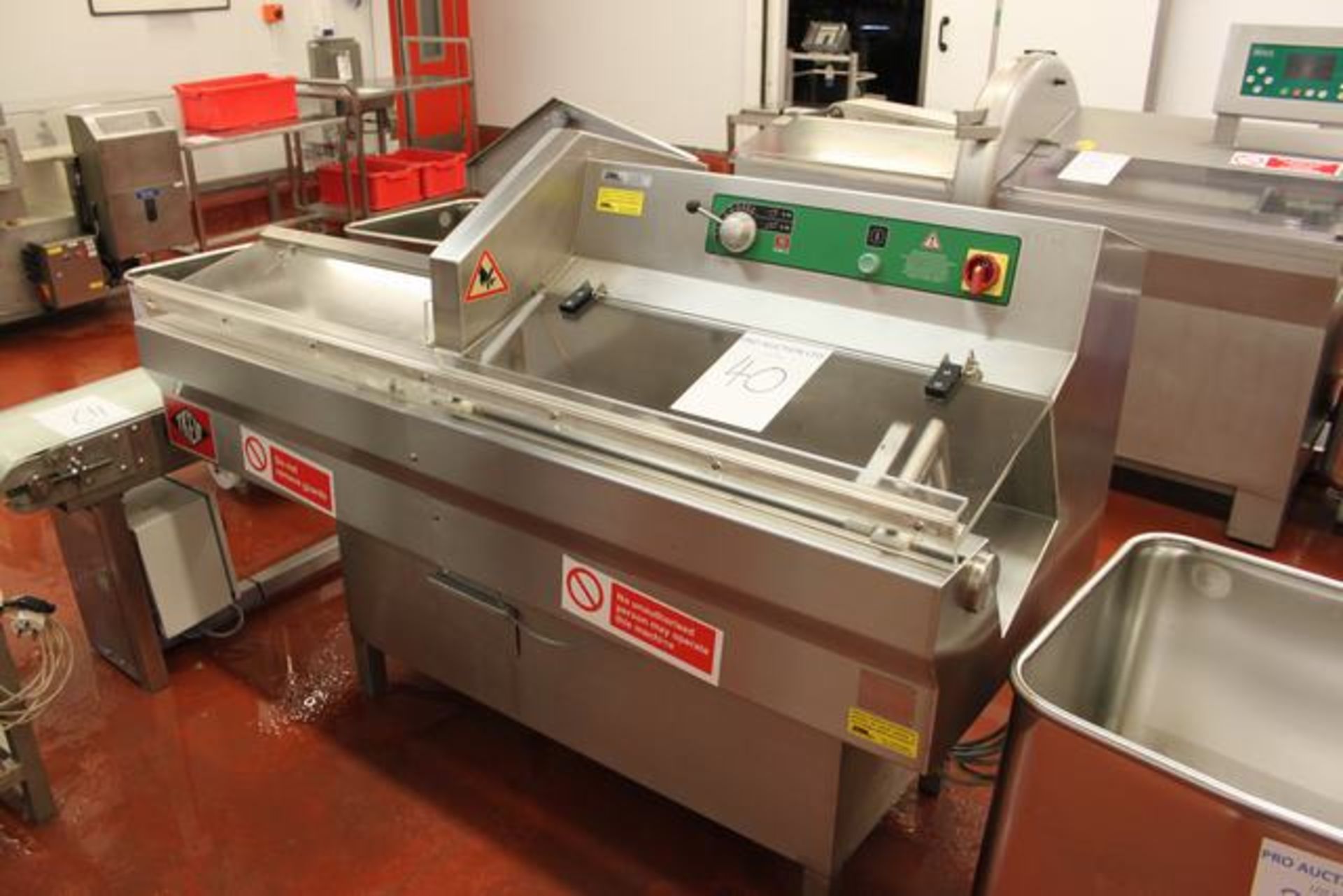 Trief Puma S type 1900 industrial slicer suitable for bone in and out product up to 400 slices per - Image 2 of 4
