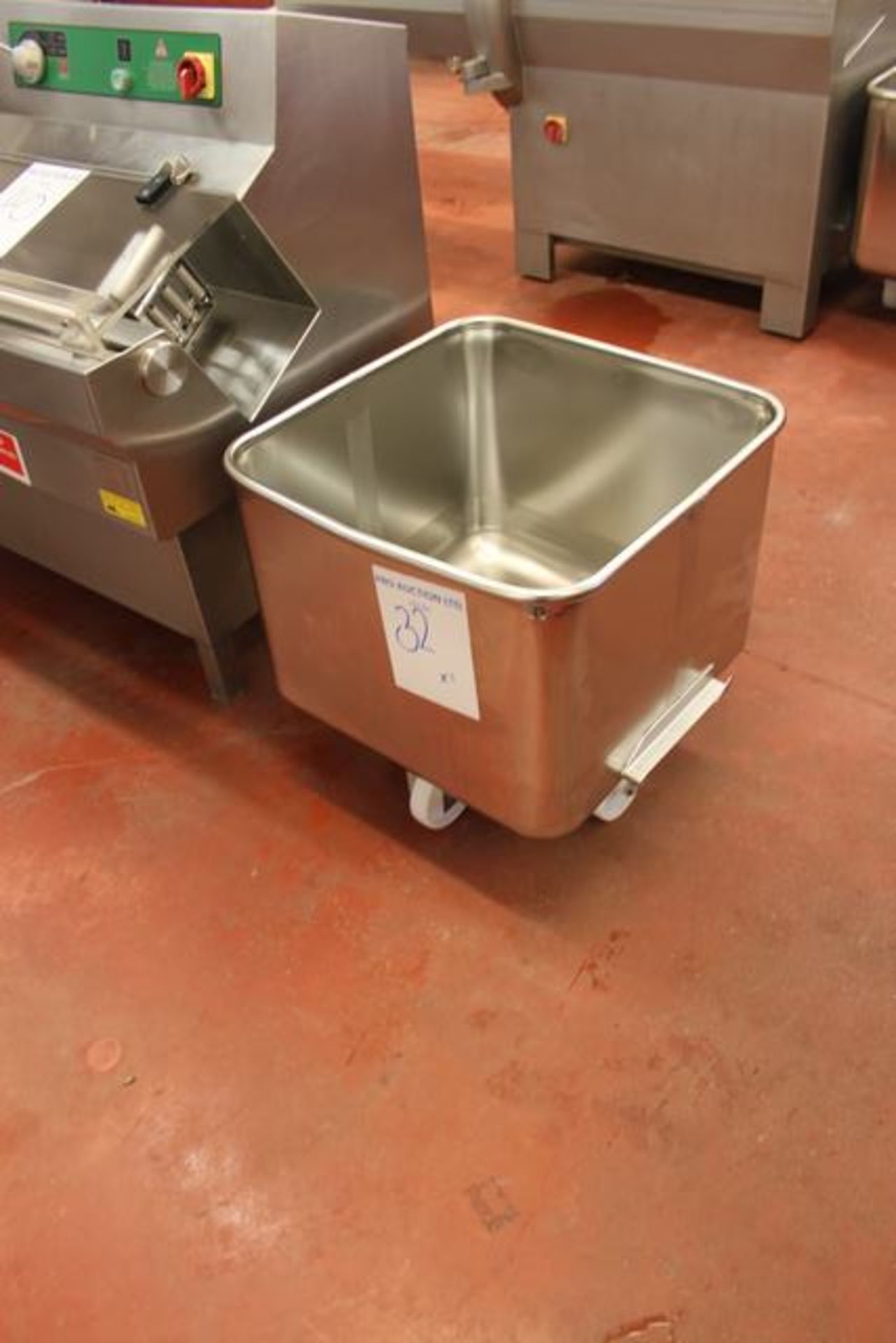 Stainless Steel Tote Eurobin highest quality European manufactured 200 litre capacity Lift out