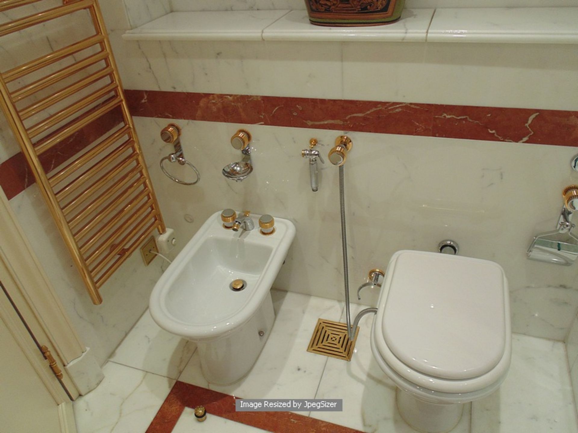 Ensuite shower, vanity unit and WC bathroom accessories and furniture from Baldi Home Jewels - Image 3 of 4