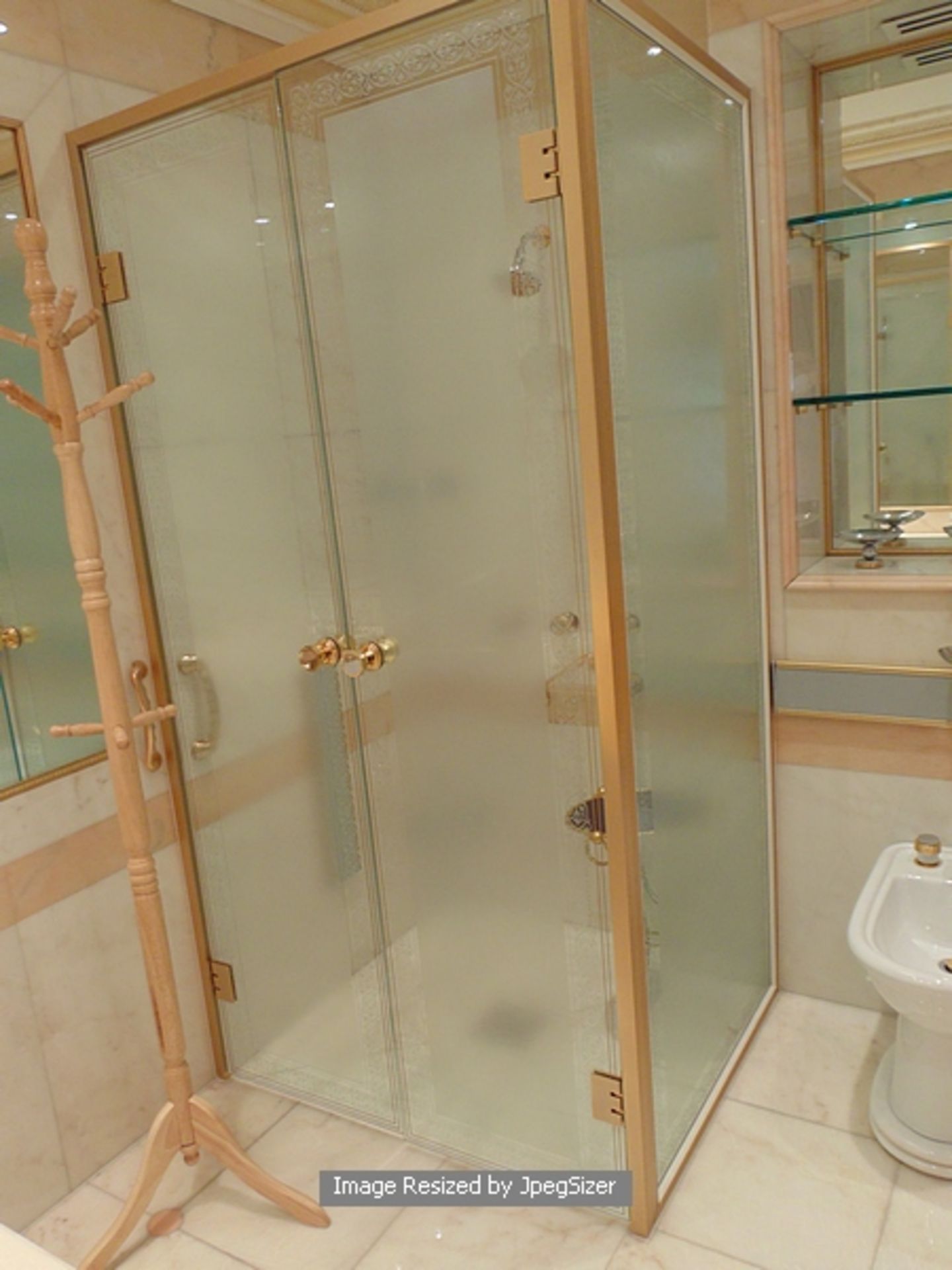 Ensuite shower, vanity unit, bidet and WC bathroom accessories and furniture from Baldi Home - Image 3 of 3