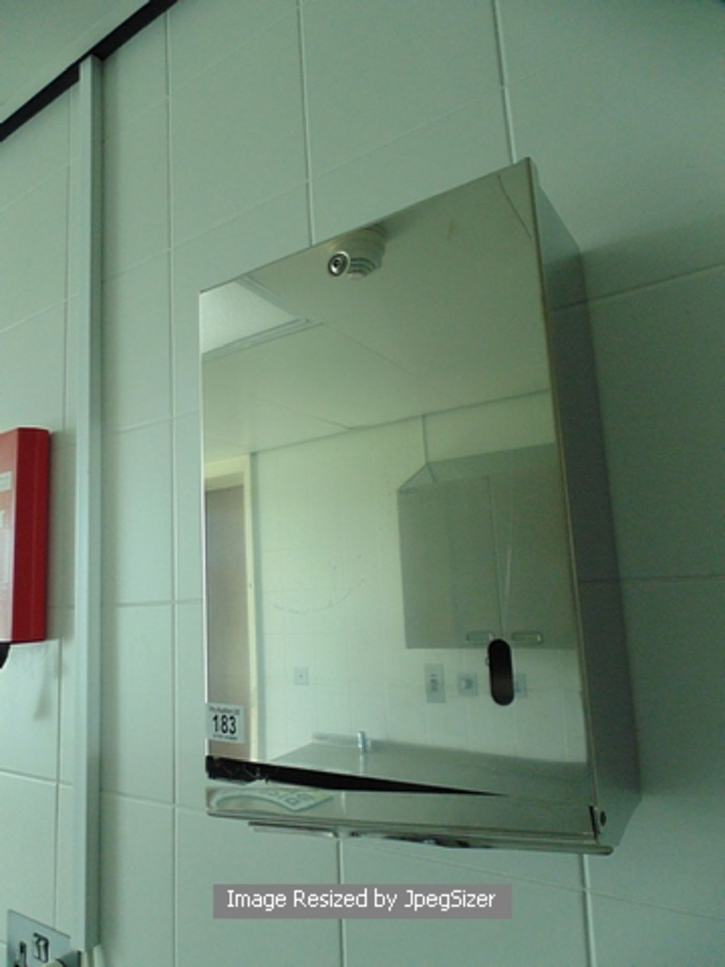 Stainless steel wall mount paper towel dispenser - Image 2 of 2