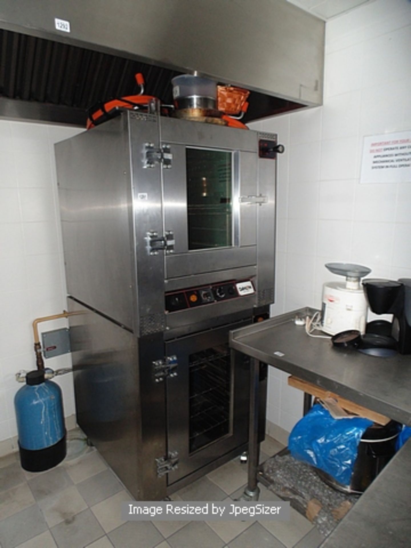 Dahlen Royal/0/P double electric bake off oven 2 x 6 grid independent baking ovens 14kW power