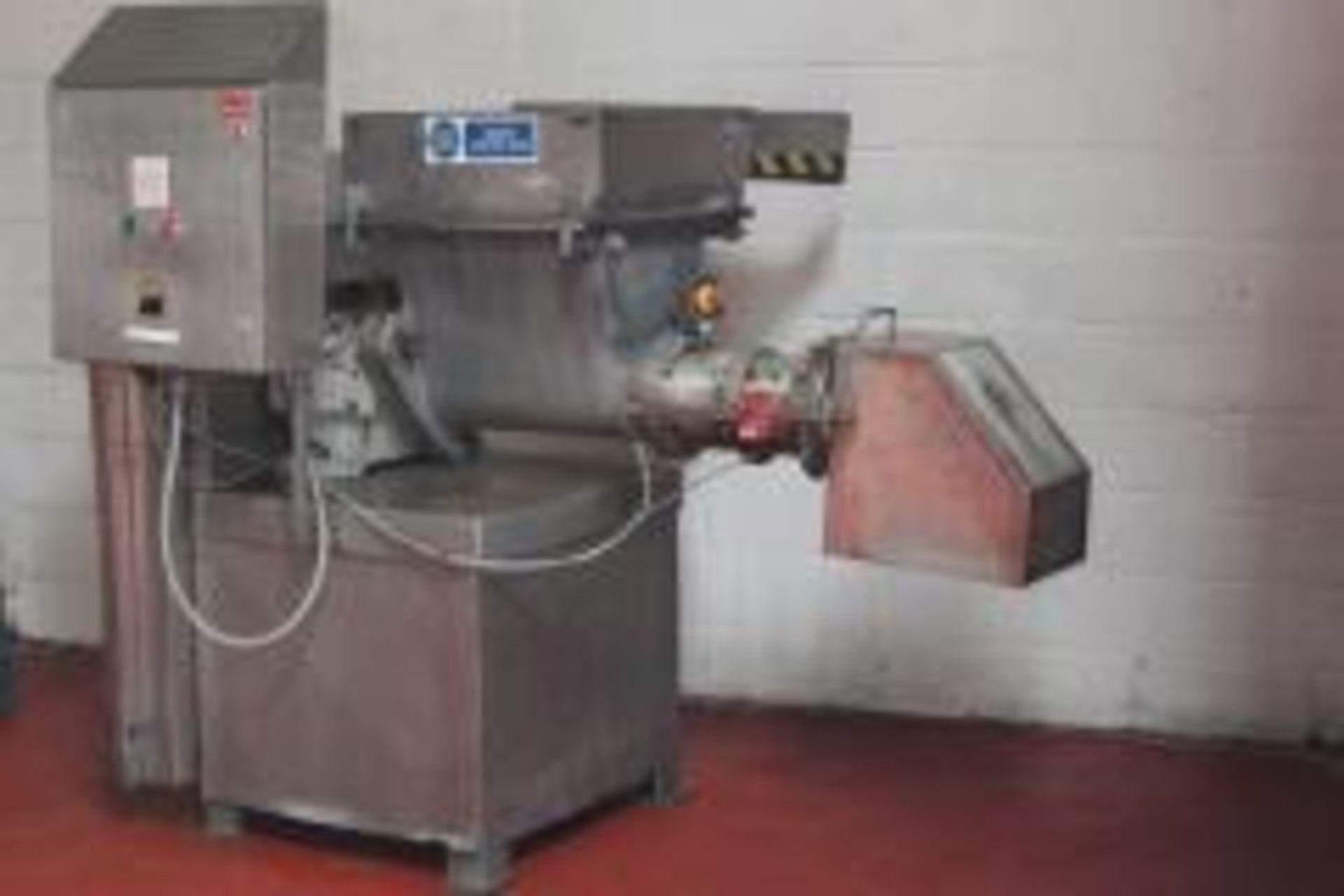 Weiller meat grinder, model 868, 50hp motor, fitted with a 10mm plate, ideal for all types of meat