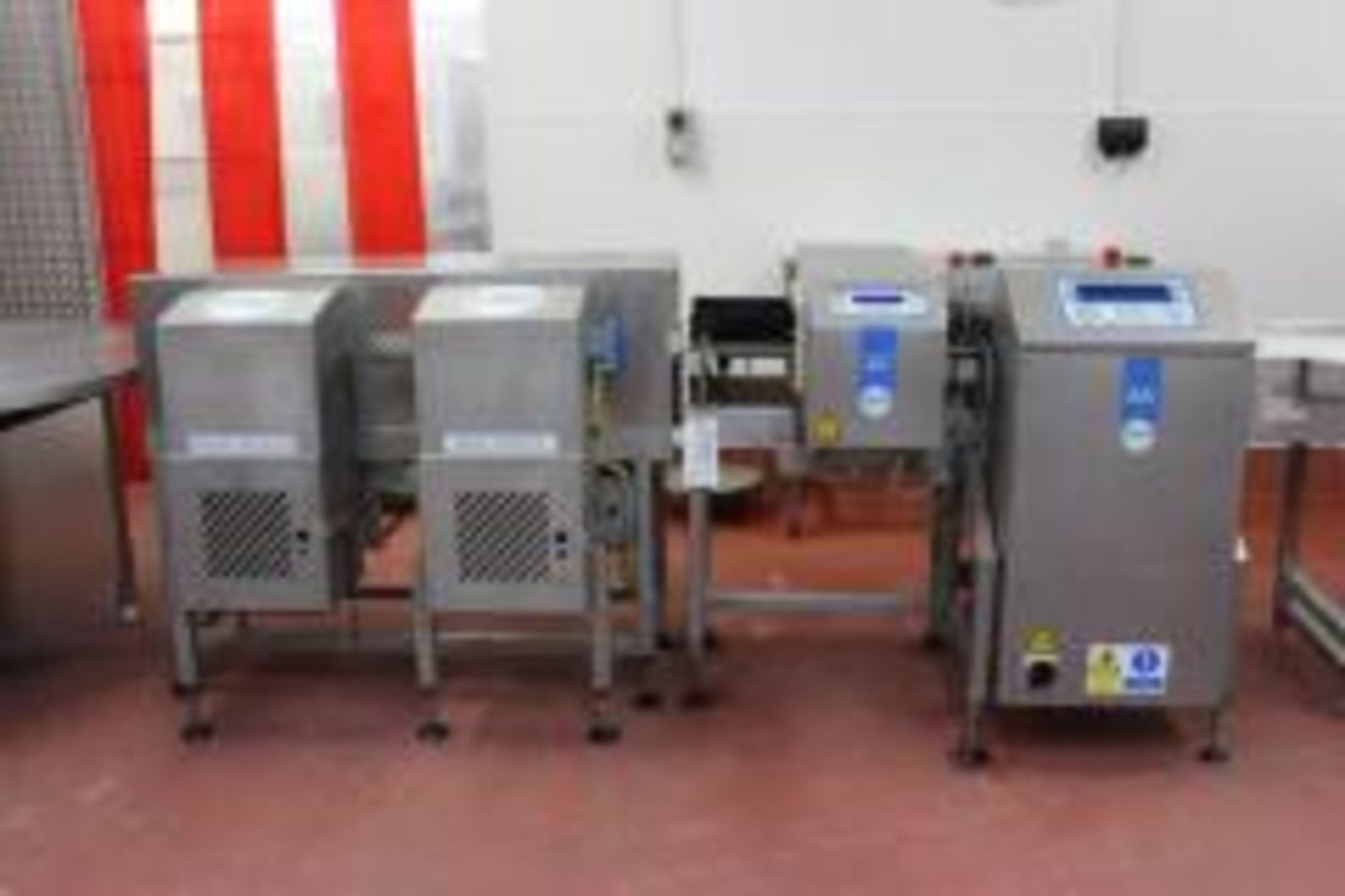 Loma combination metal detector check weigher IQ2 metal detector aperture 350mm x 85mm AS check - Image 3 of 3