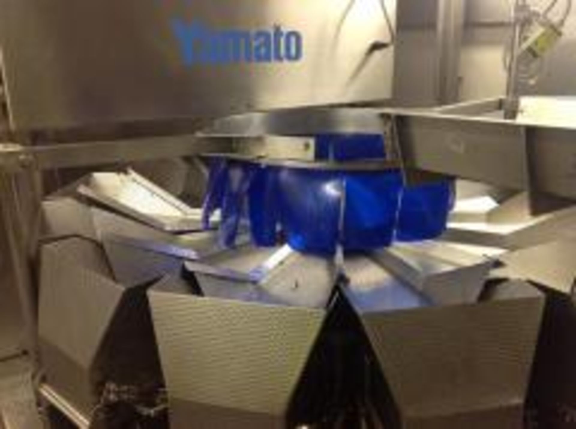 Yamato data weigh model ADW343RWP multi head weigher, weight range 20g - 3000g complete with