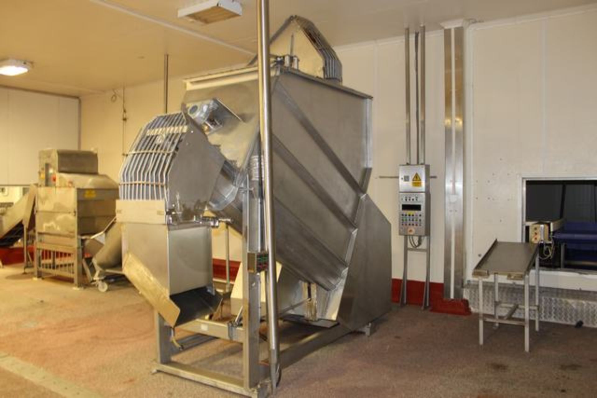 Boldt Systems model BFSL5200 stainless steel single paddle bulk mixer with screw feed - Image 4 of 7