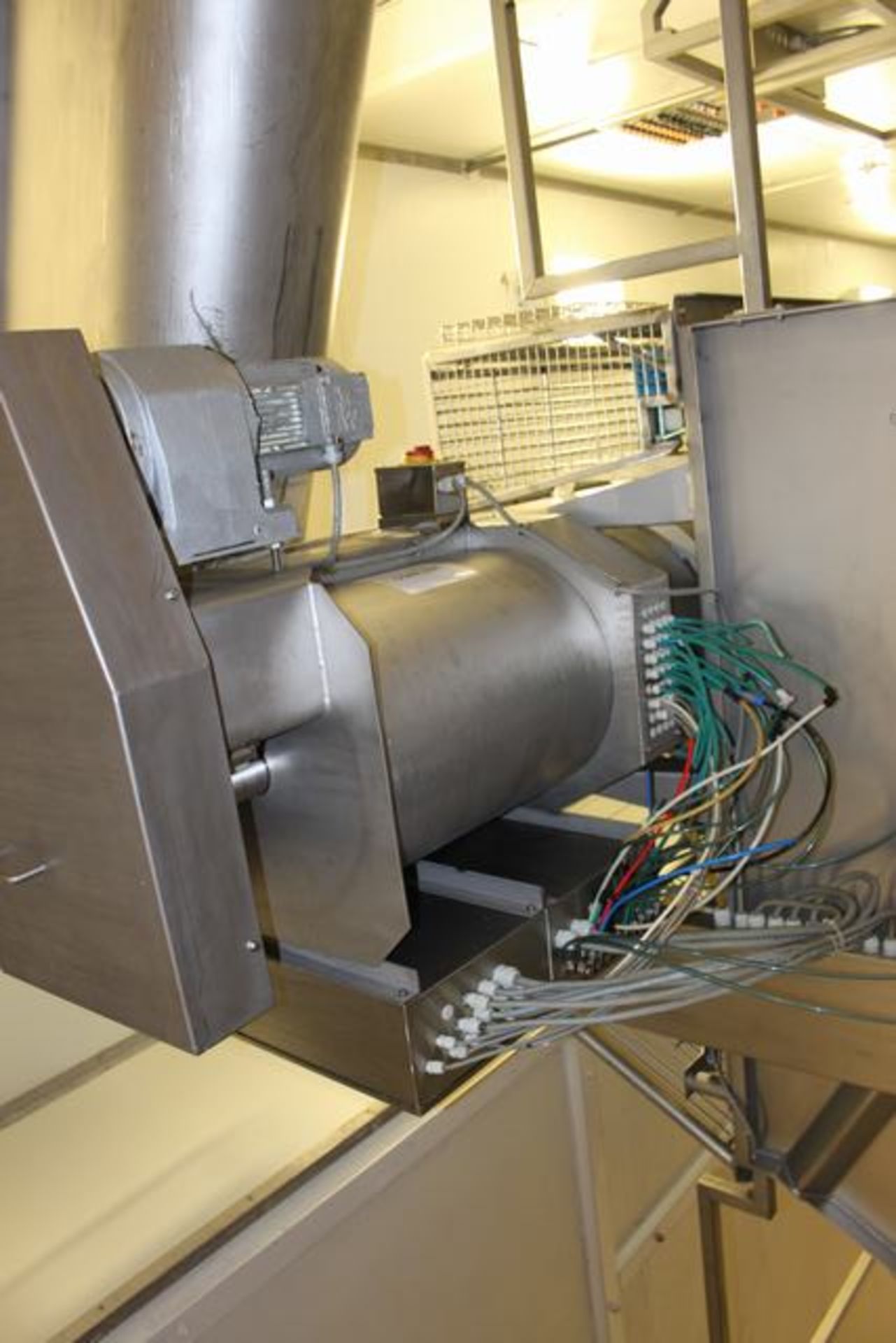 Boldt Systems stainless steel screw auger feed conveyor with 5 discharge points 7000mm x 500mm - Image 2 of 3