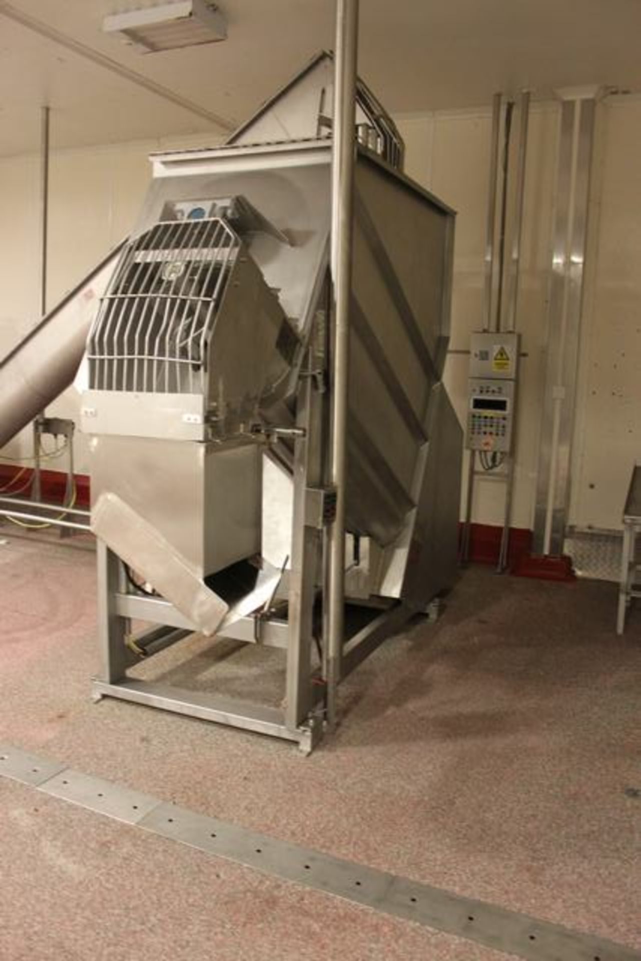 Boldt Systems model BFSL5200 stainless steel single paddle bulk mixer with screw feed - Image 5 of 7