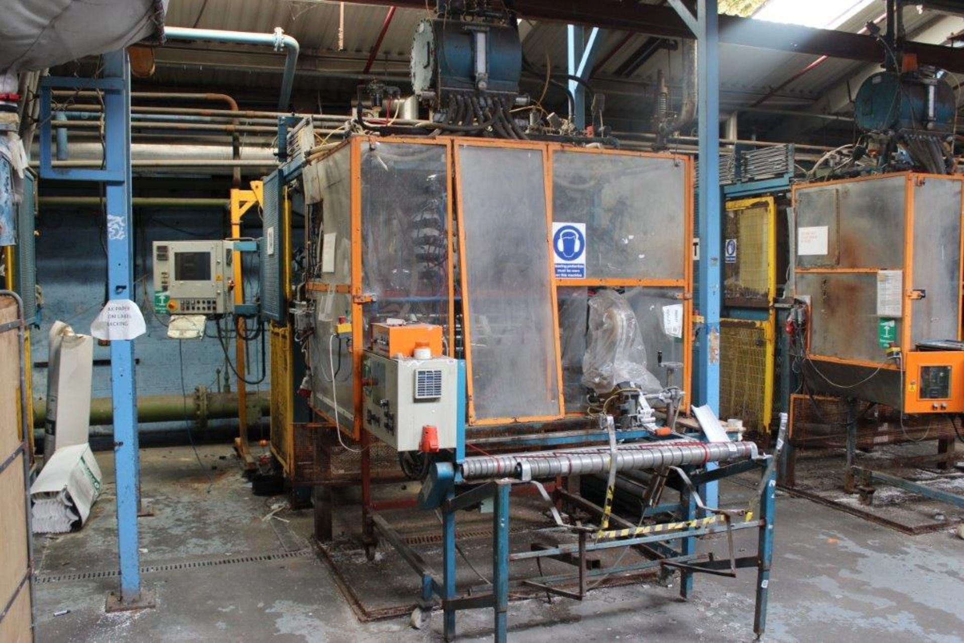Teubert Mashinenbau GmbH, Coving forming machine, Model Unimax, manufactured 1988
