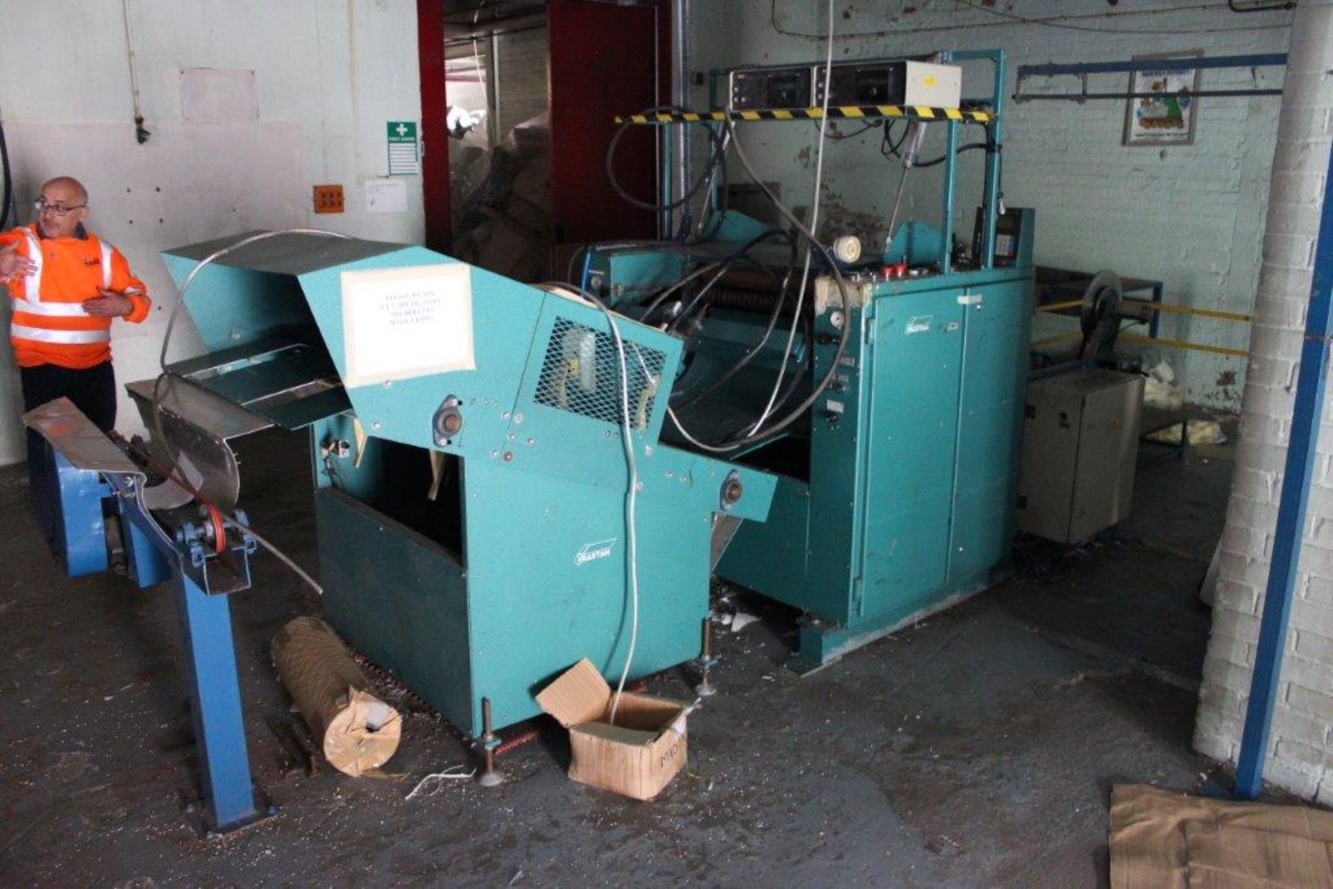 Frestan rolloing machine, takes vinea as proviously cut and rolls it ready for retail sale - Image 2 of 3