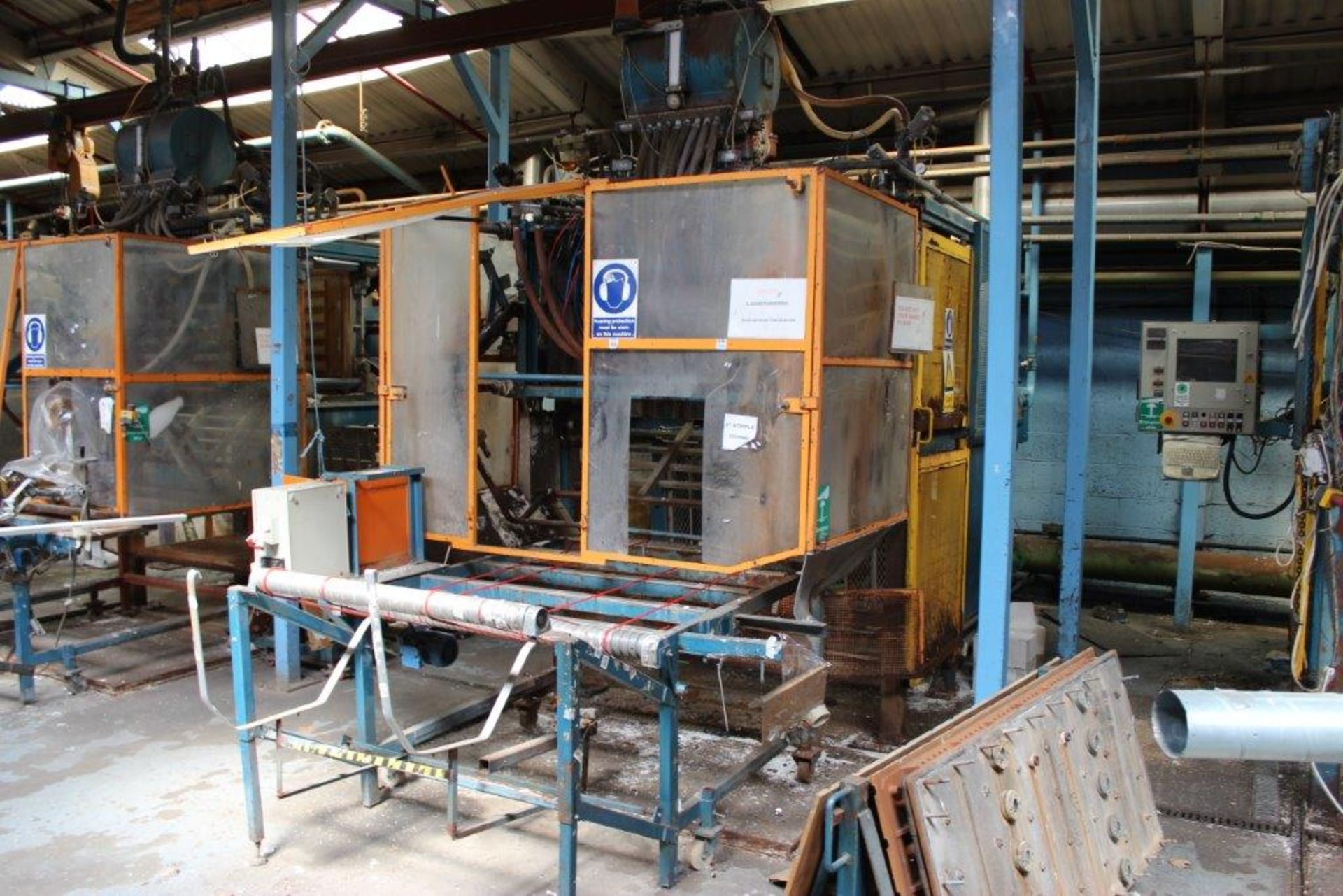 Teubert Mashinenbau GmbH, Coving forming machine, Model Unimax, manufactured 1988