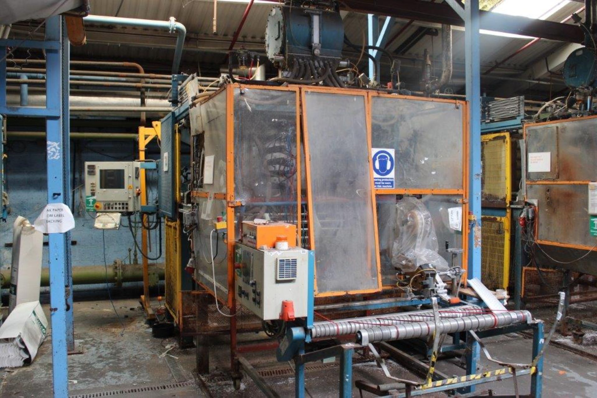 Teubert Mashinenbau GmbH, Coving forming machine, Model Unimax, manufactured 1988