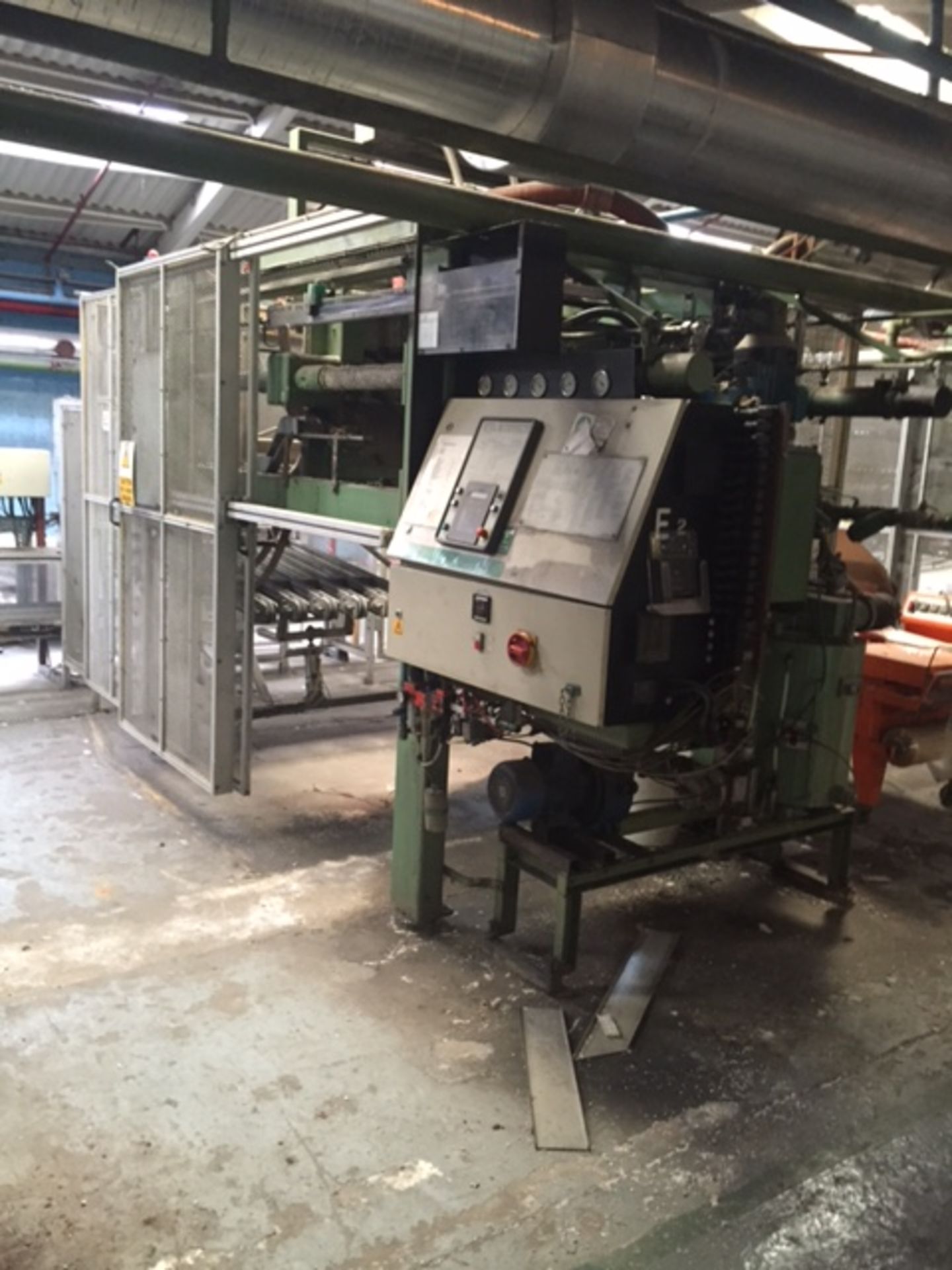 Erlenbach 2000 Tiling machine with 500mm patterned tiles die 2 per cycle, type EHV105/65/1 machine - Image 2 of 2