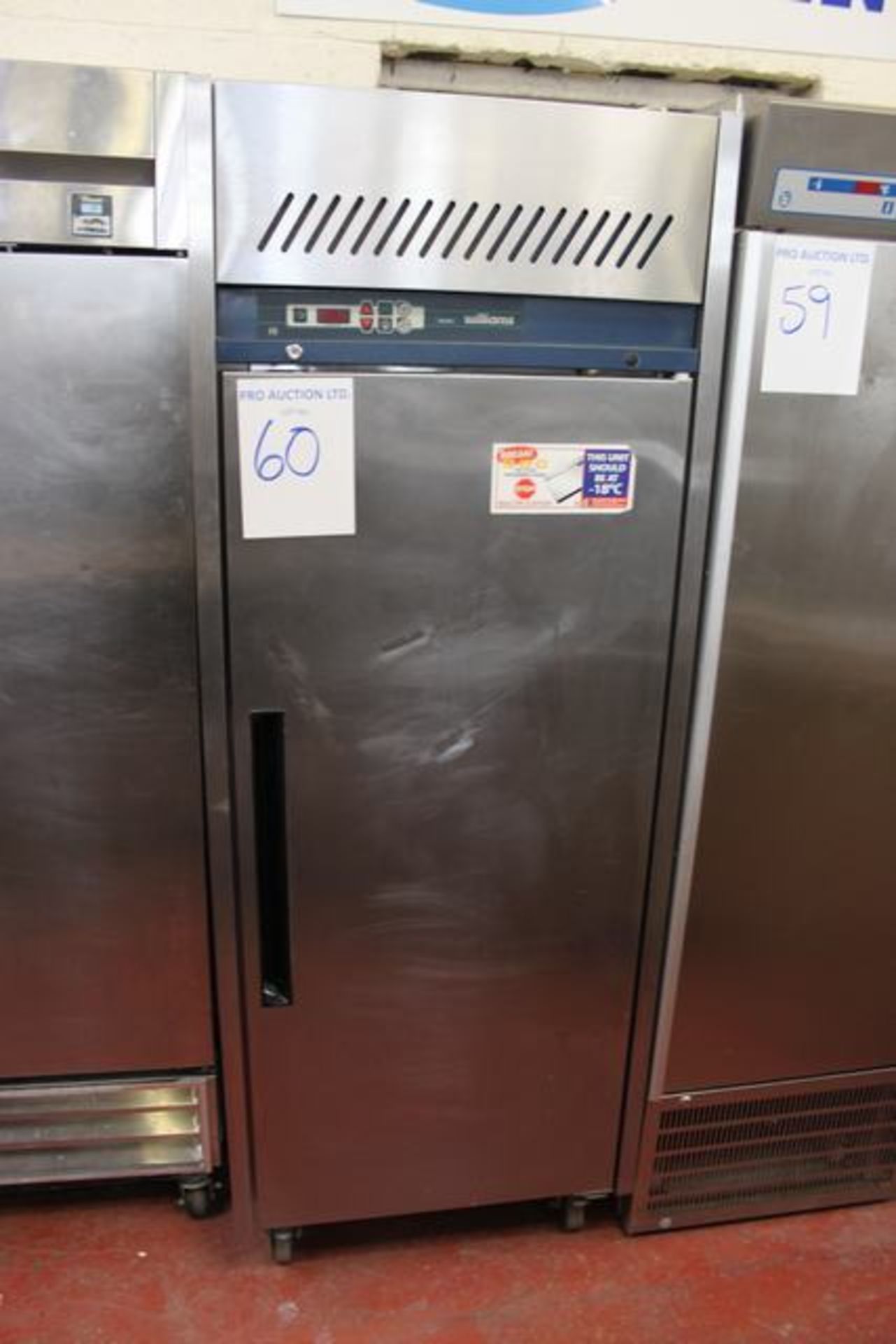 Willaims single door upright freezer