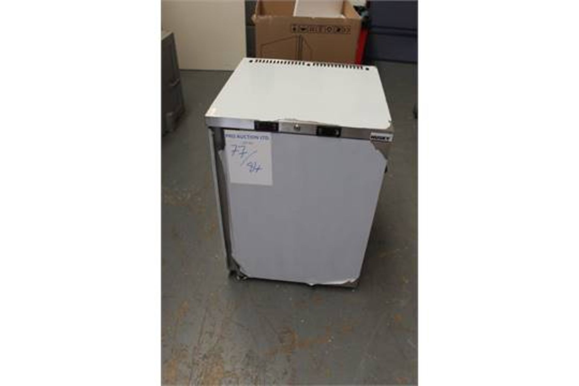 Husky VAC1-HY undercounter refrigerator single door stainless steel  145 litre capacity 600mm x