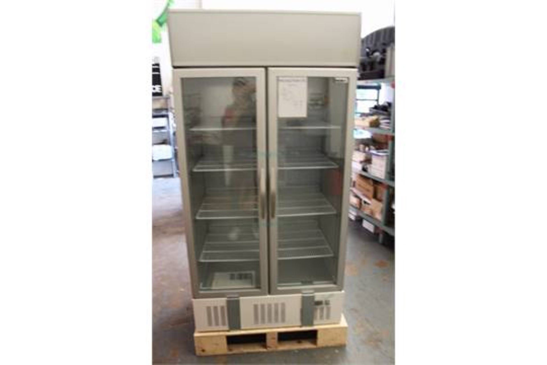 Husky HUS-C8HY Double Door Chiller hinged capacity: 800 litre full length illumination electronic