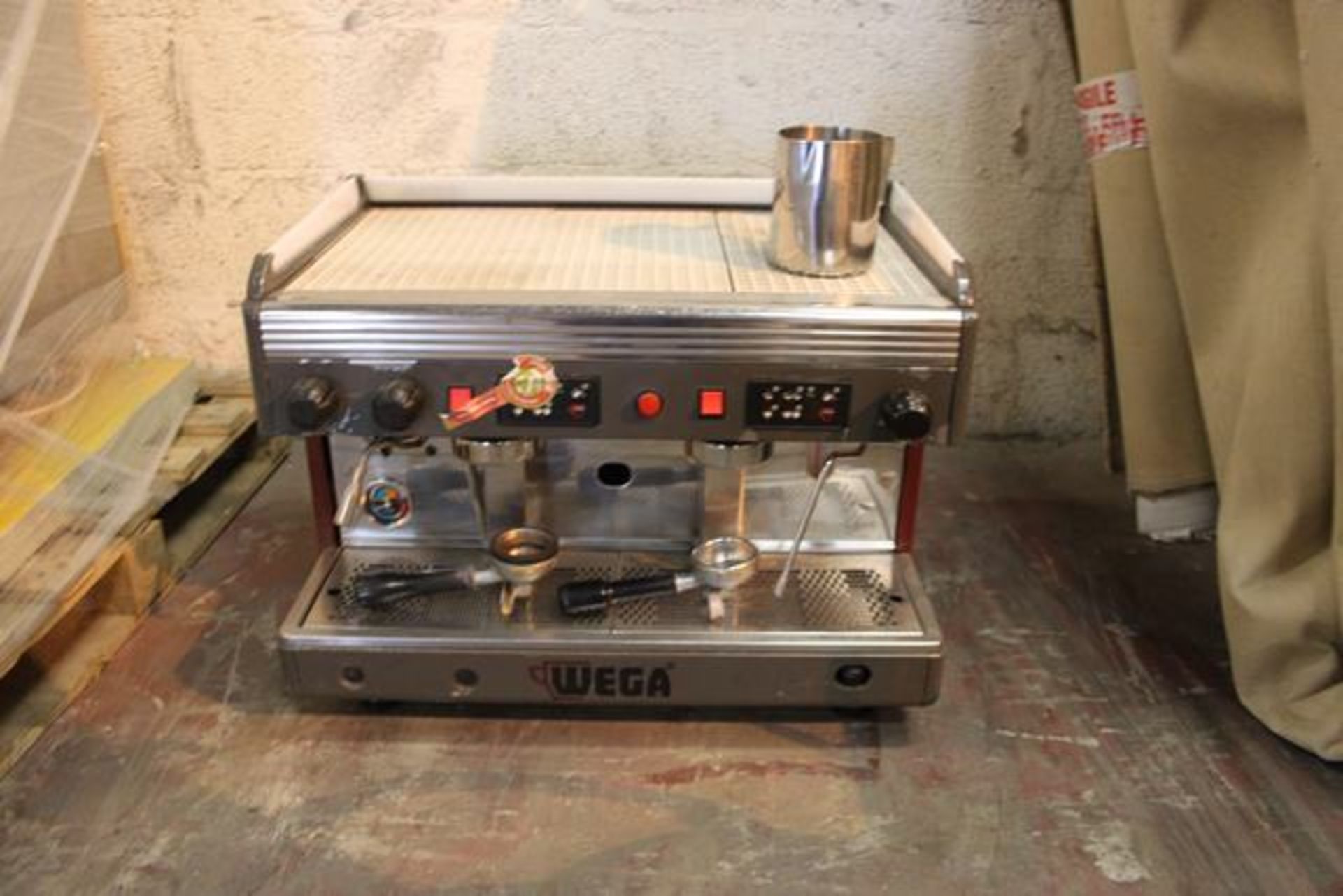 Wega Nova 2 Group Electronic coffee machine Four programmable doses per group, with manual brewing