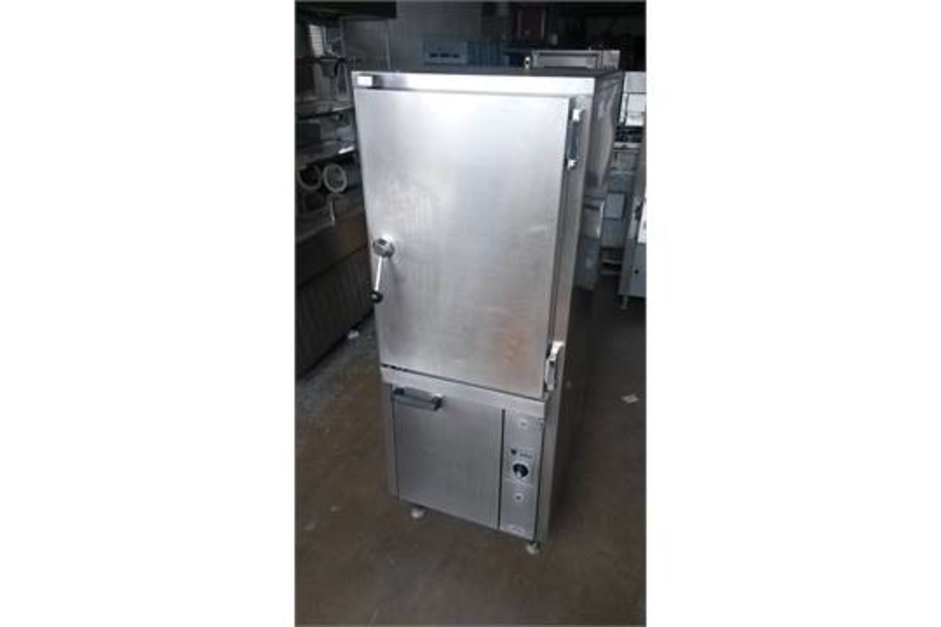 Falcon Dominator E5478 atmospheric steamer oven 9kW rating power Large oven capacity with six