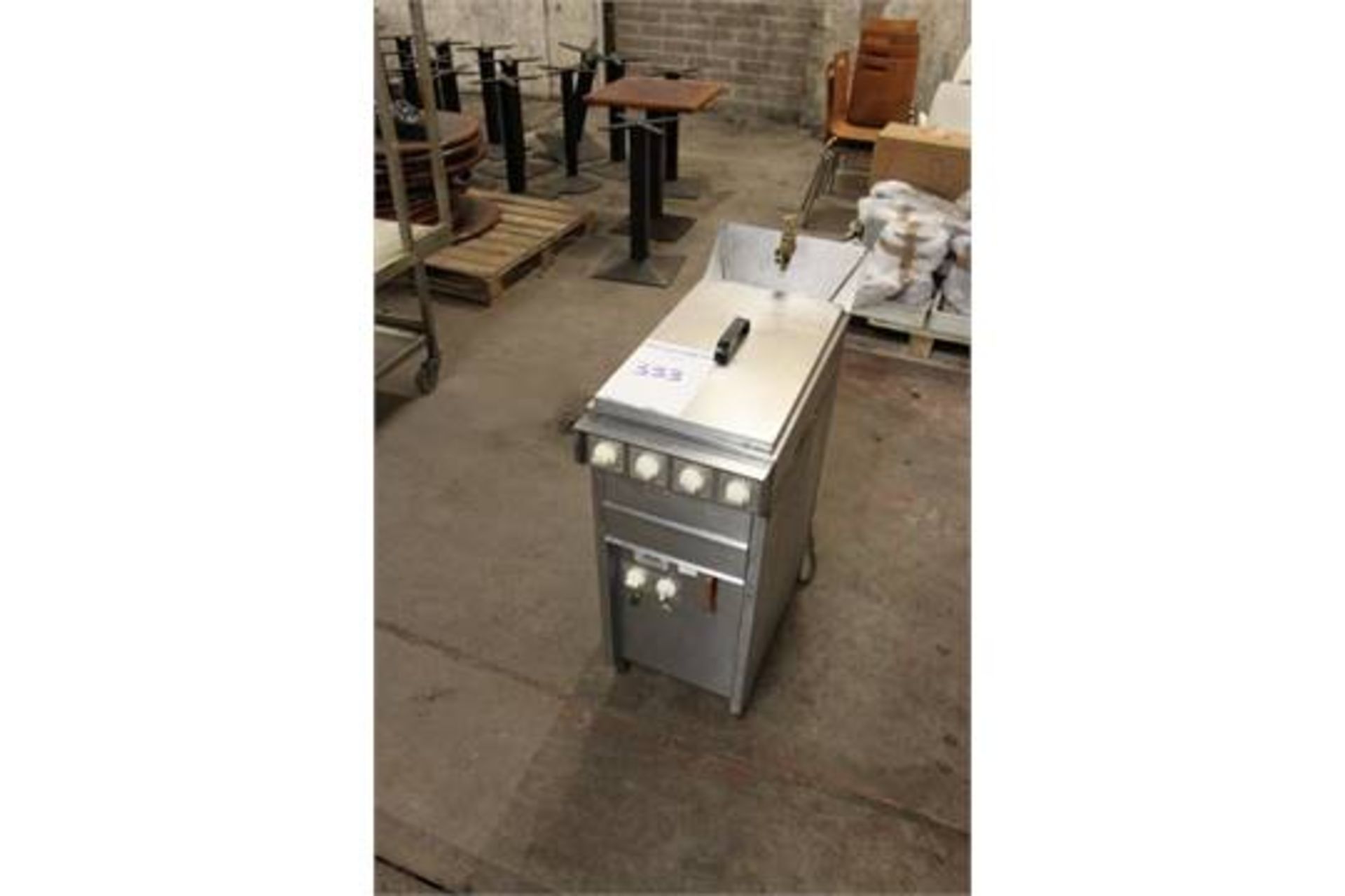 Valentine VMC2 multicooker 35-40 litre capacity service thermostat 40-105oC 3 phase electric 550mm