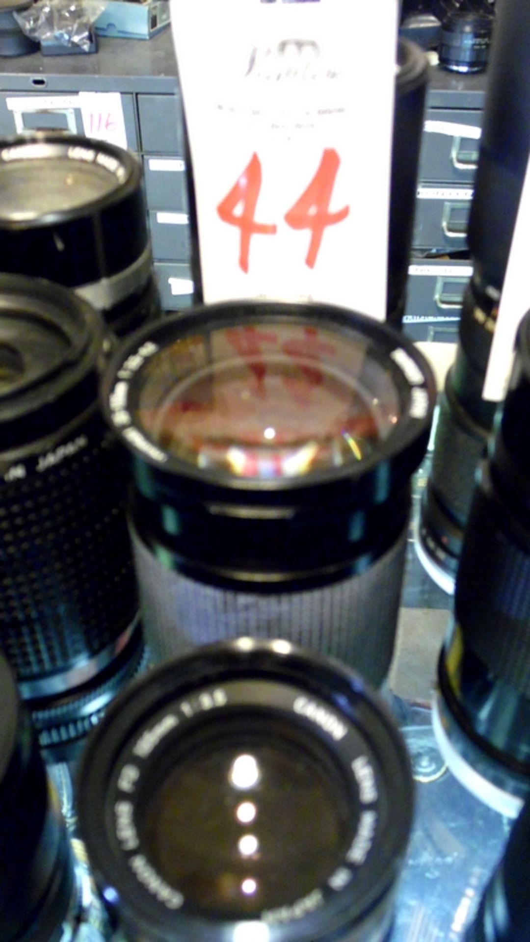 ASSORTED CAMERA LENSES