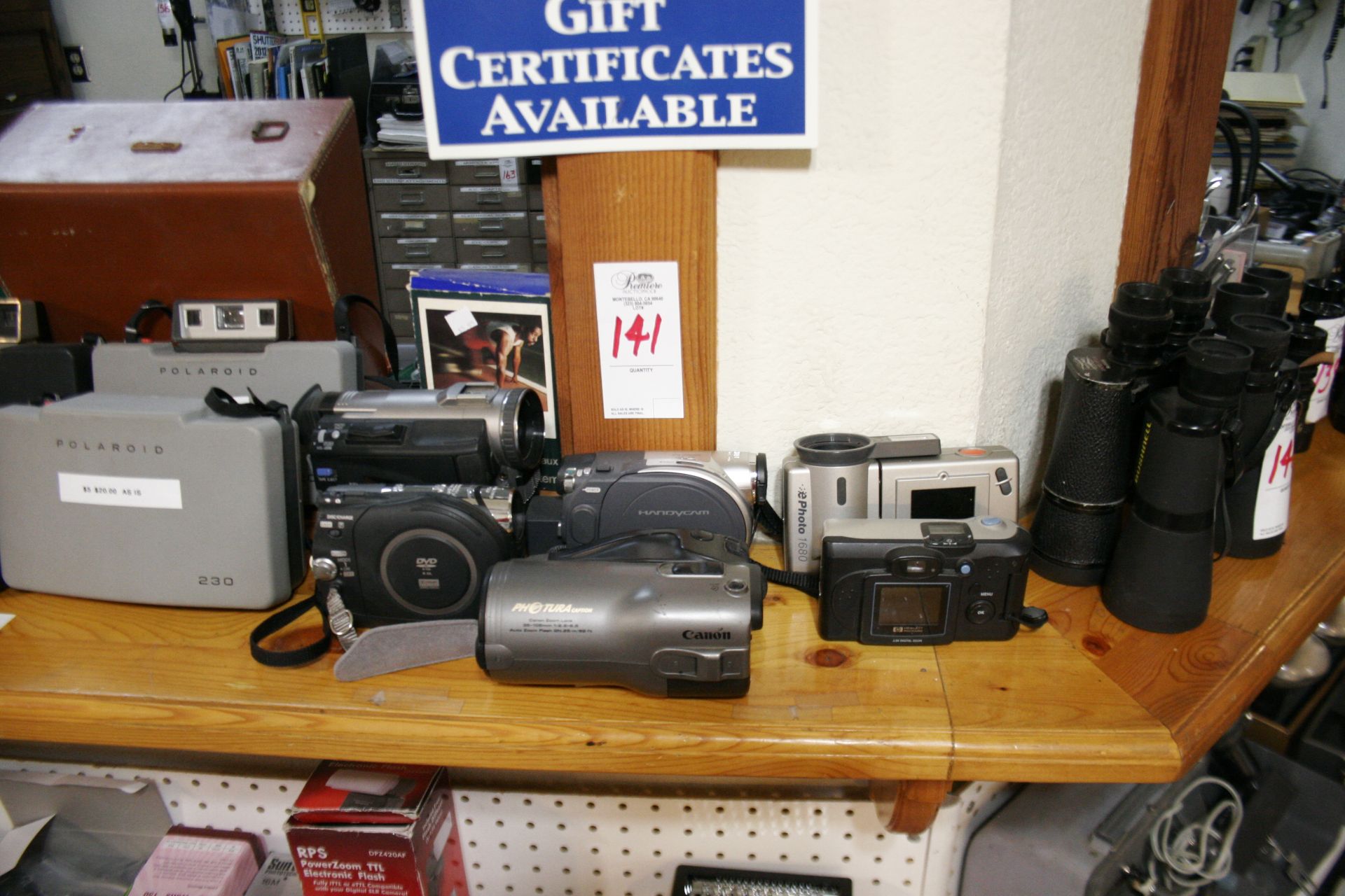 ASSORTED MOVIE CAMERAS